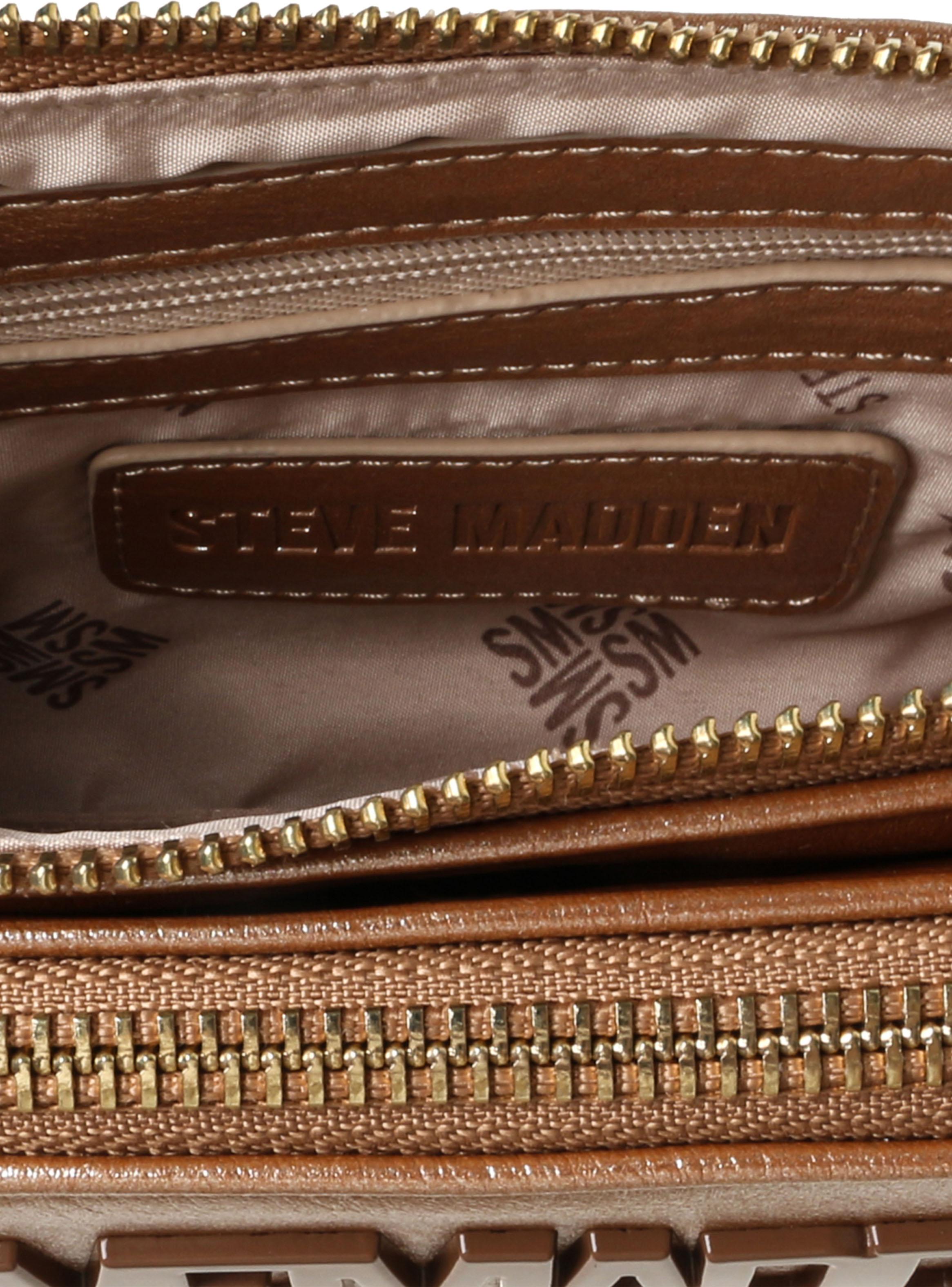 Cartera Crossbody Bnicco Café-4
