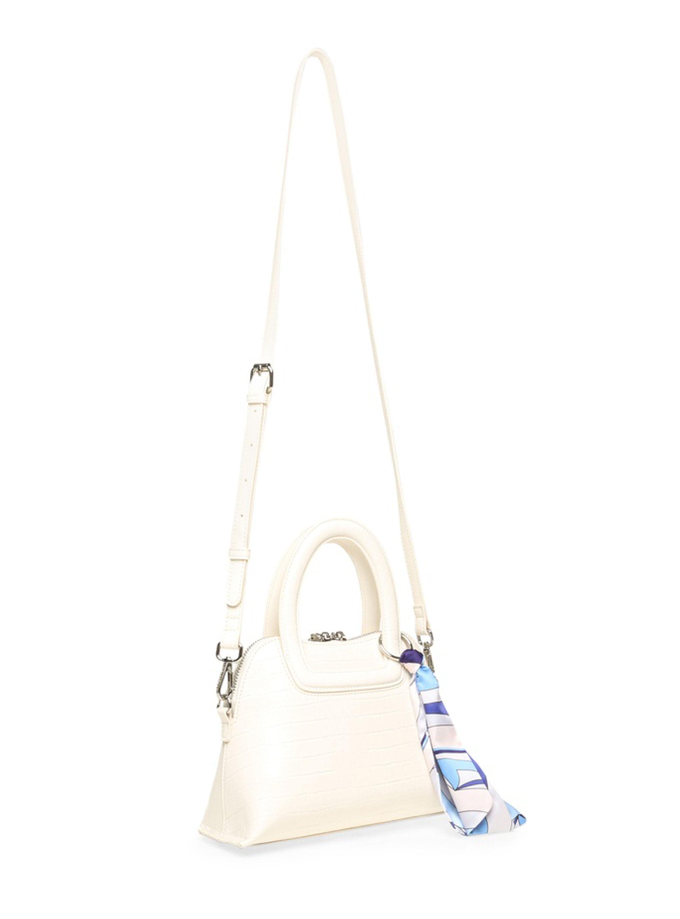 Cartera de Hombro Btally Blanco-4
