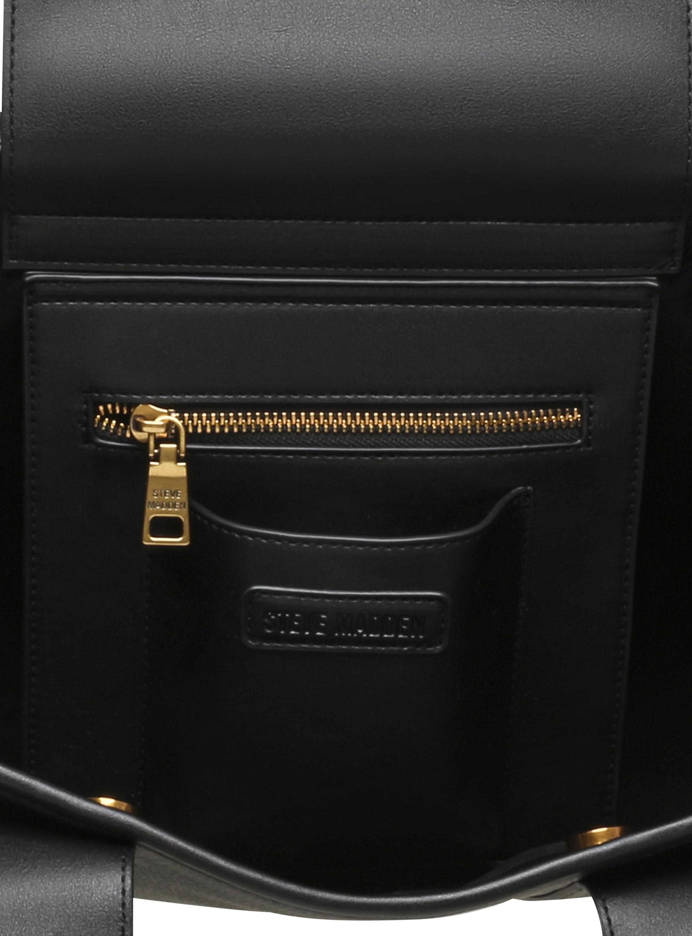 Cartera Crossbody Tote Bag Bwebberel Negro-3