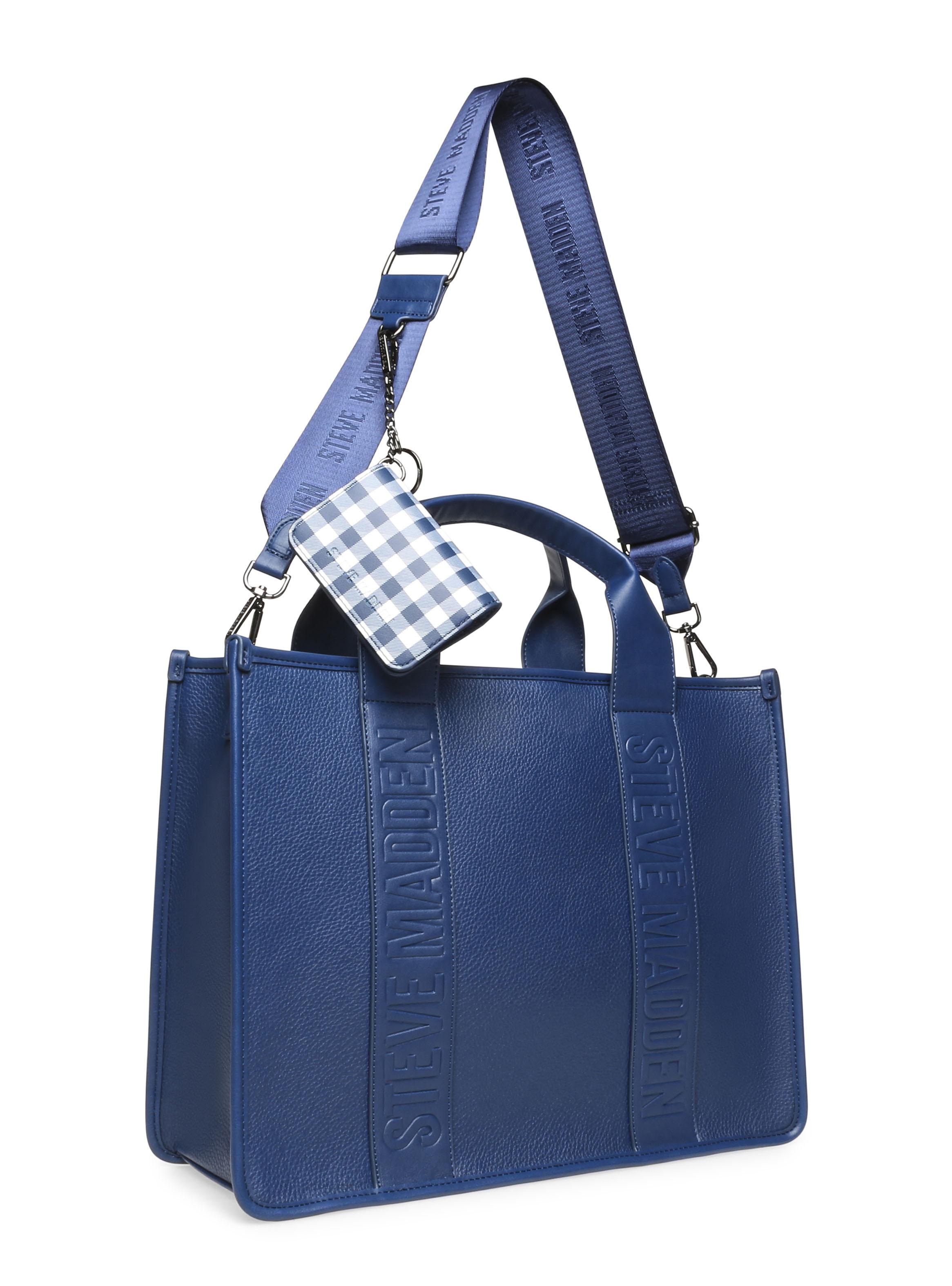 Cartera Crossbody Tote Bag Bwebberel Azul-2