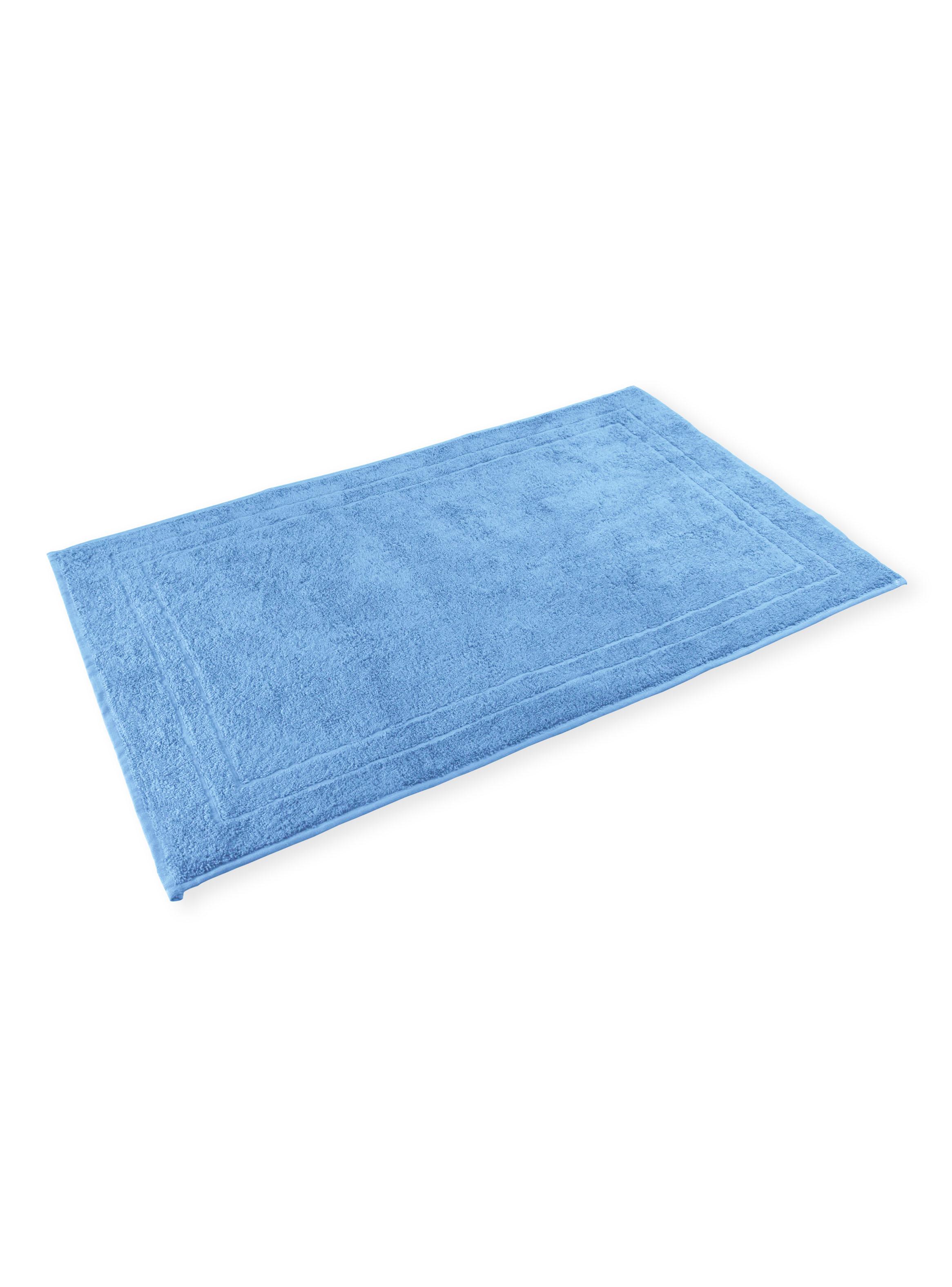 Toalla Lourdes de Piso 50x80 cm Celeste 700 grs.-1