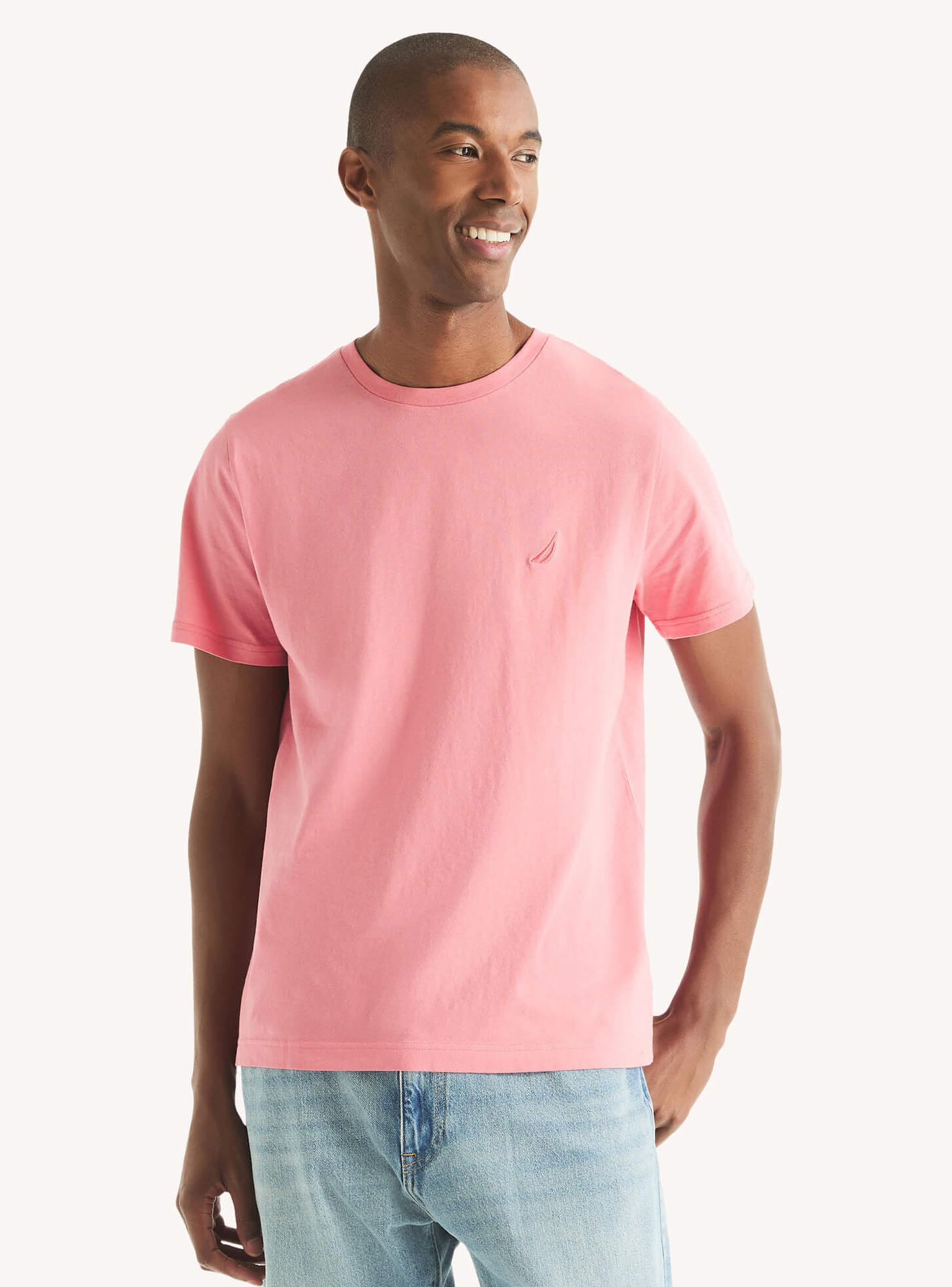 Polera Lisa Cuello Redondo Manga Corta-0