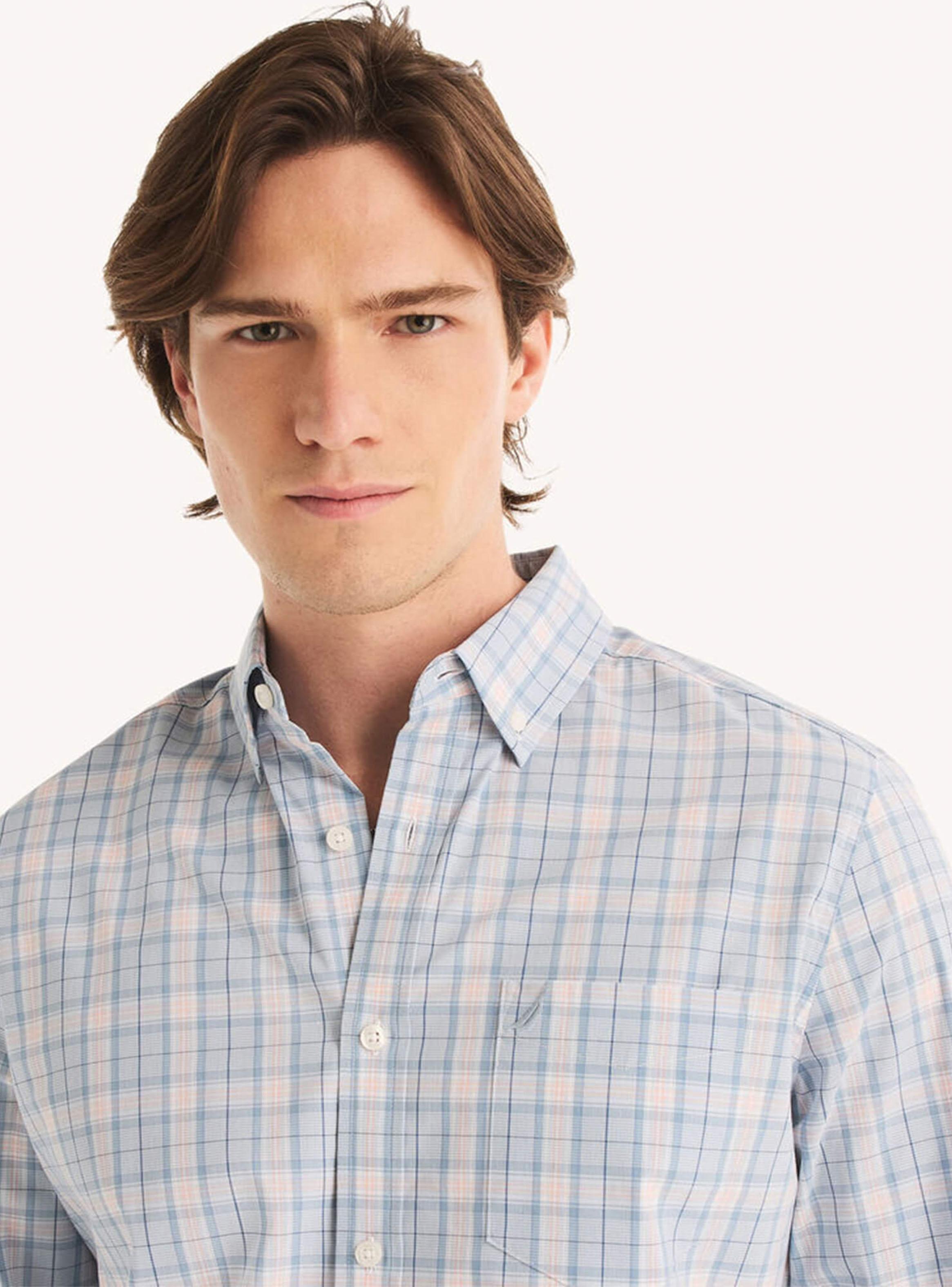 Camisa Cuadrillé Manga Larga Wr6541-2