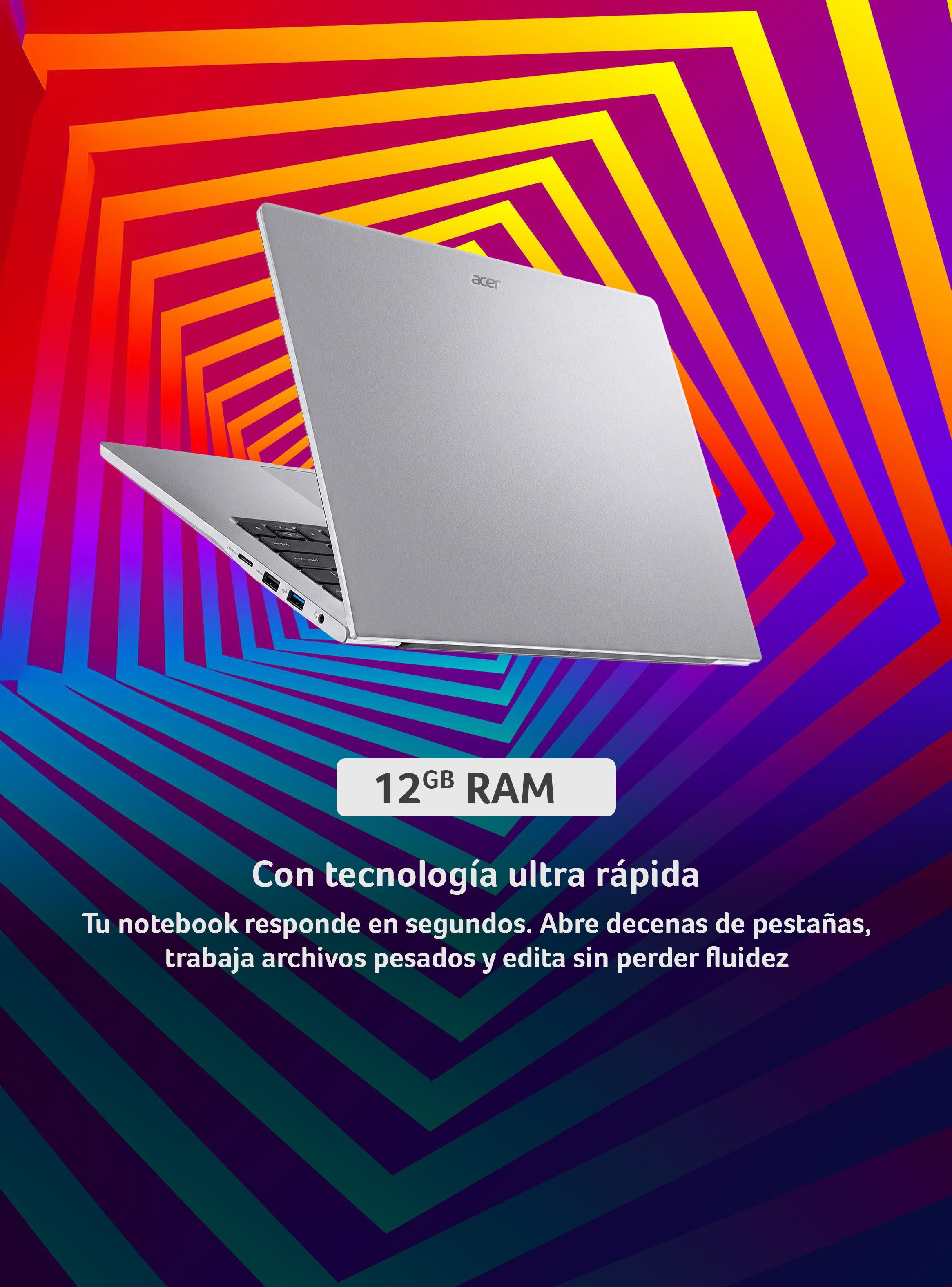 Notebook Aspire Lite AL14-43P-R1D8-3 Ryzen 7 12GB RAM 512GB SSD 14.5'' WUXGA 60Hz-2