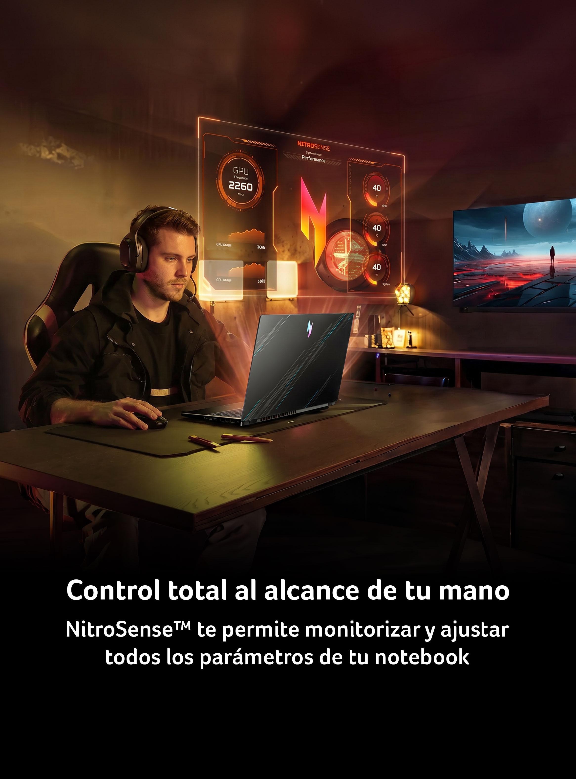 Notebook Gamer Nitro V15 ANV15-41-R6HJ-1 AMD Ryzen 5 RTX 3050 8GB RAM 512GB SSD 15.6'' 165Hz-5