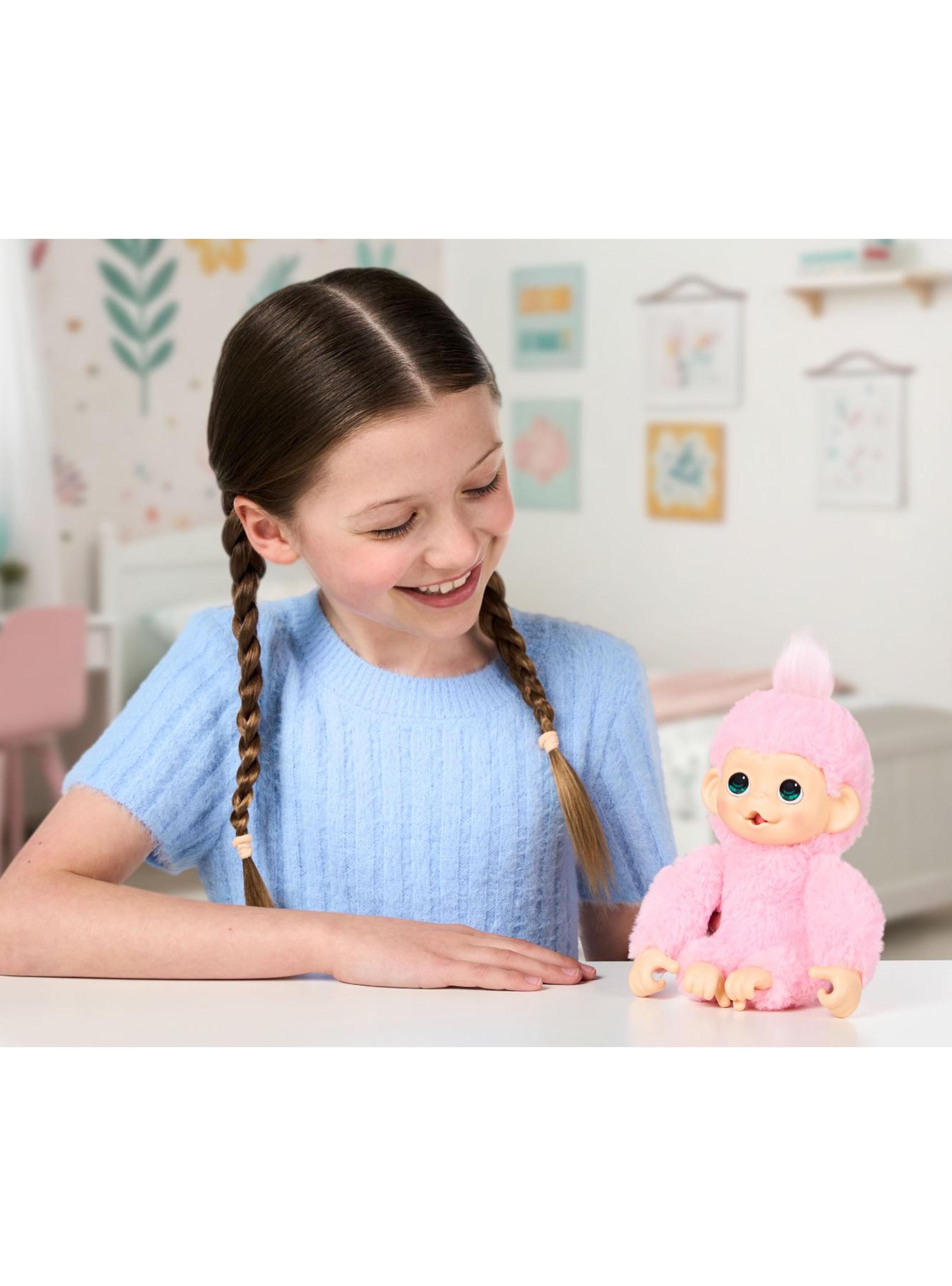 Peluche Baby Monkey Luna Lemon-5