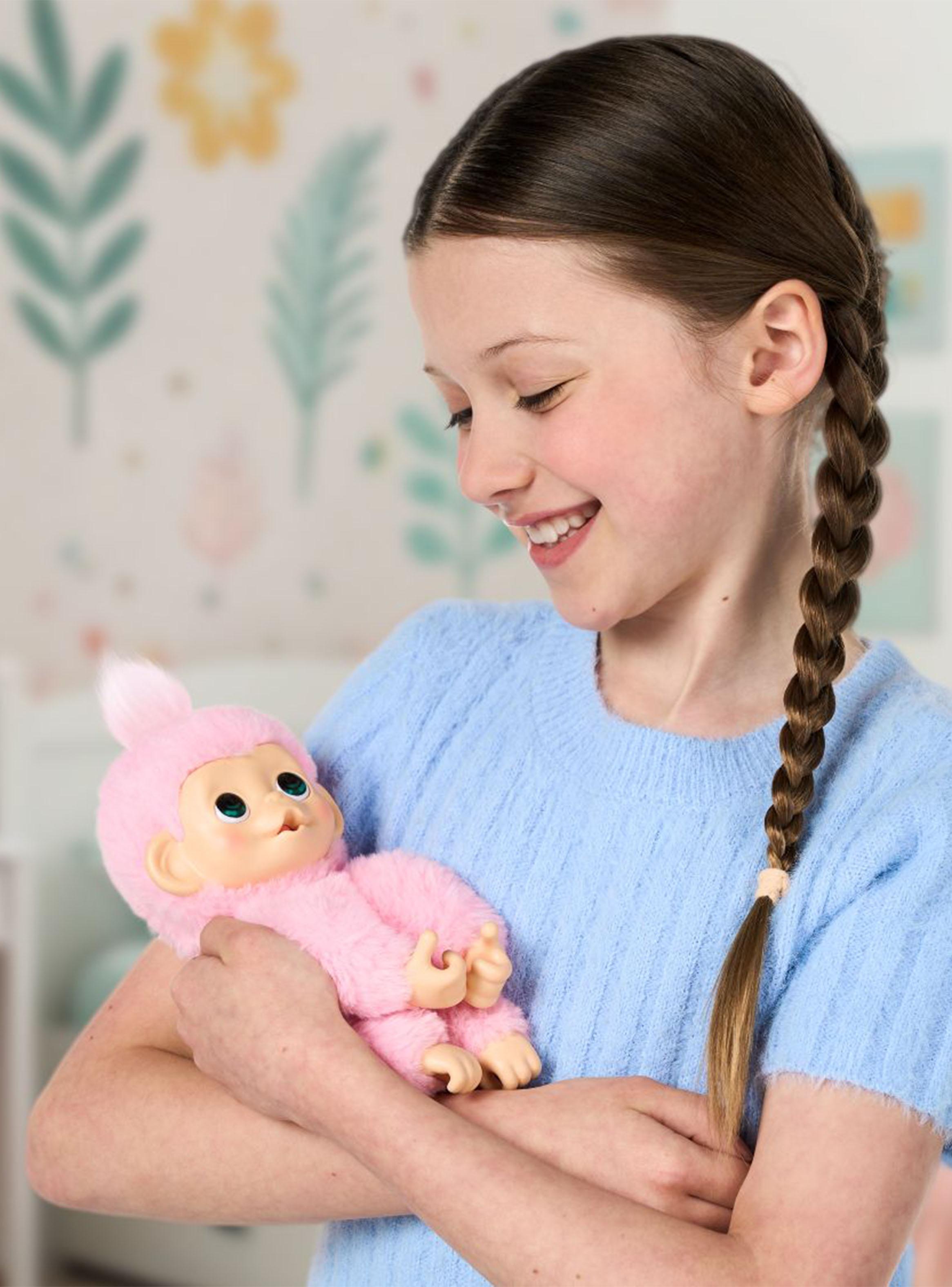 Peluche Baby Monkey Luna Lemon-4