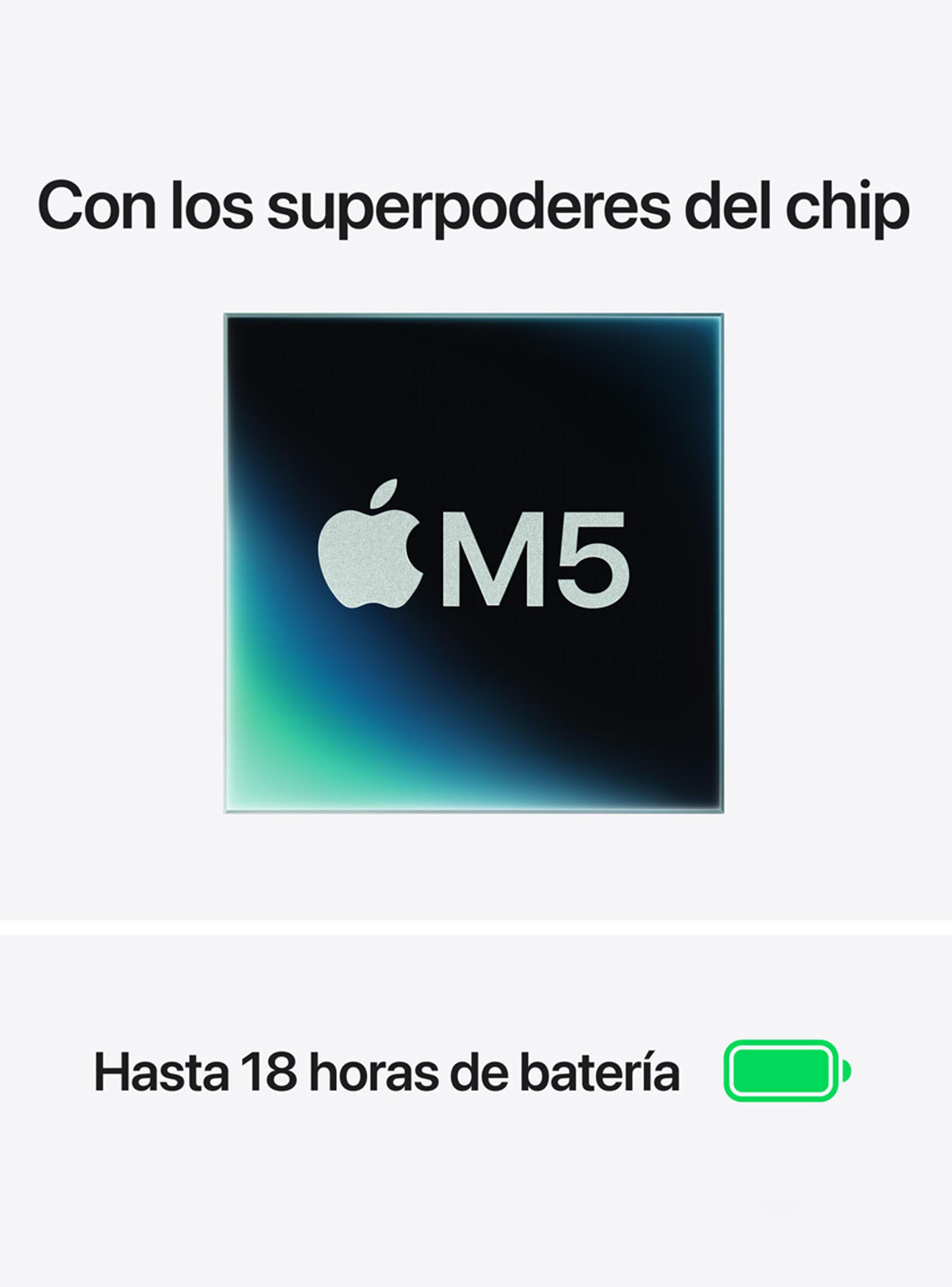 Apple MacBook Air 15 Chip M5 16GB RAM 512GB SSD 15'' 60Hz Blanco Estrella-7