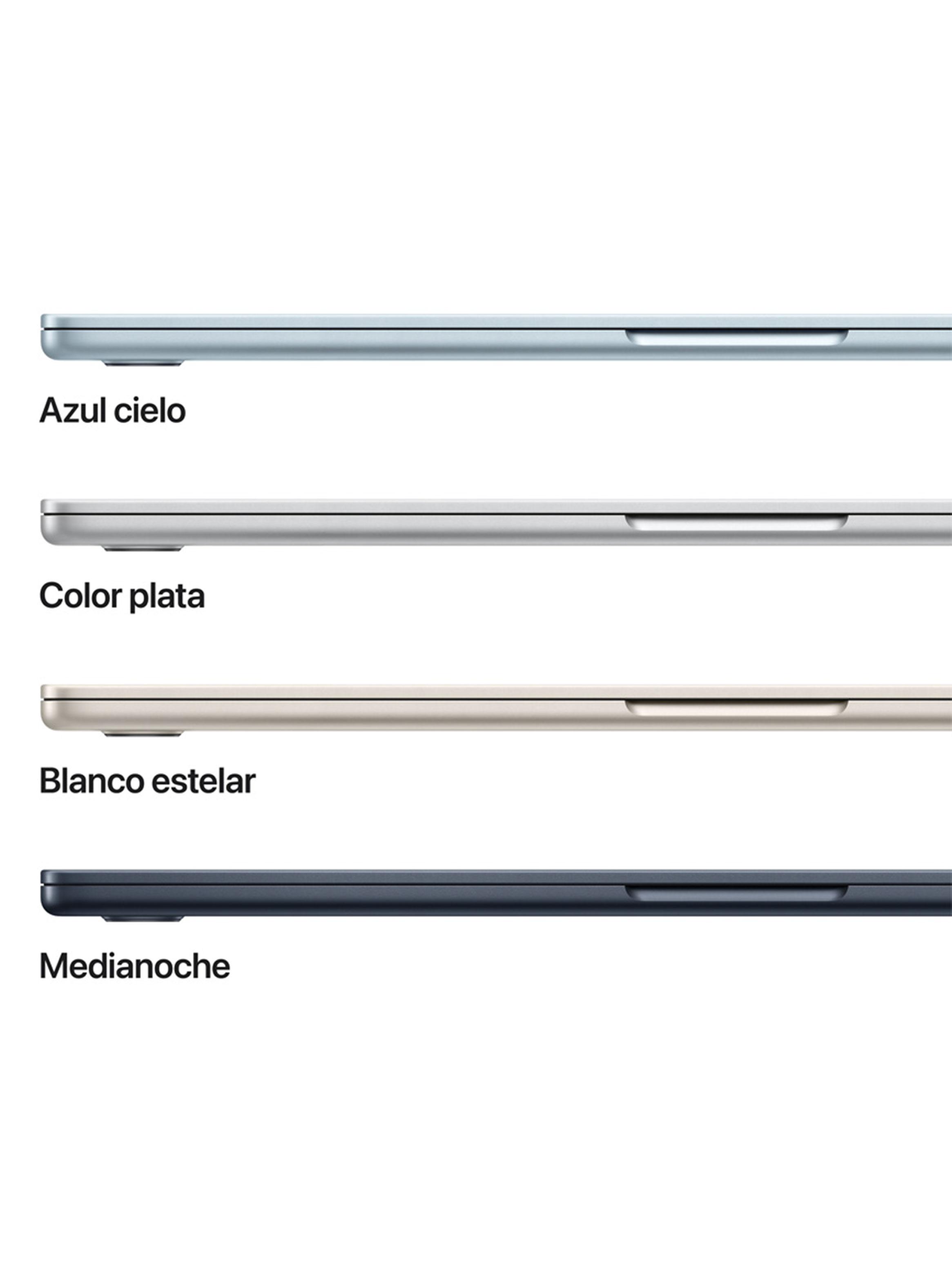 Apple MacBook Air 15 Chip M5 16GB RAM 512GB SSD 15'' 60Hz Blanco Estrella-6