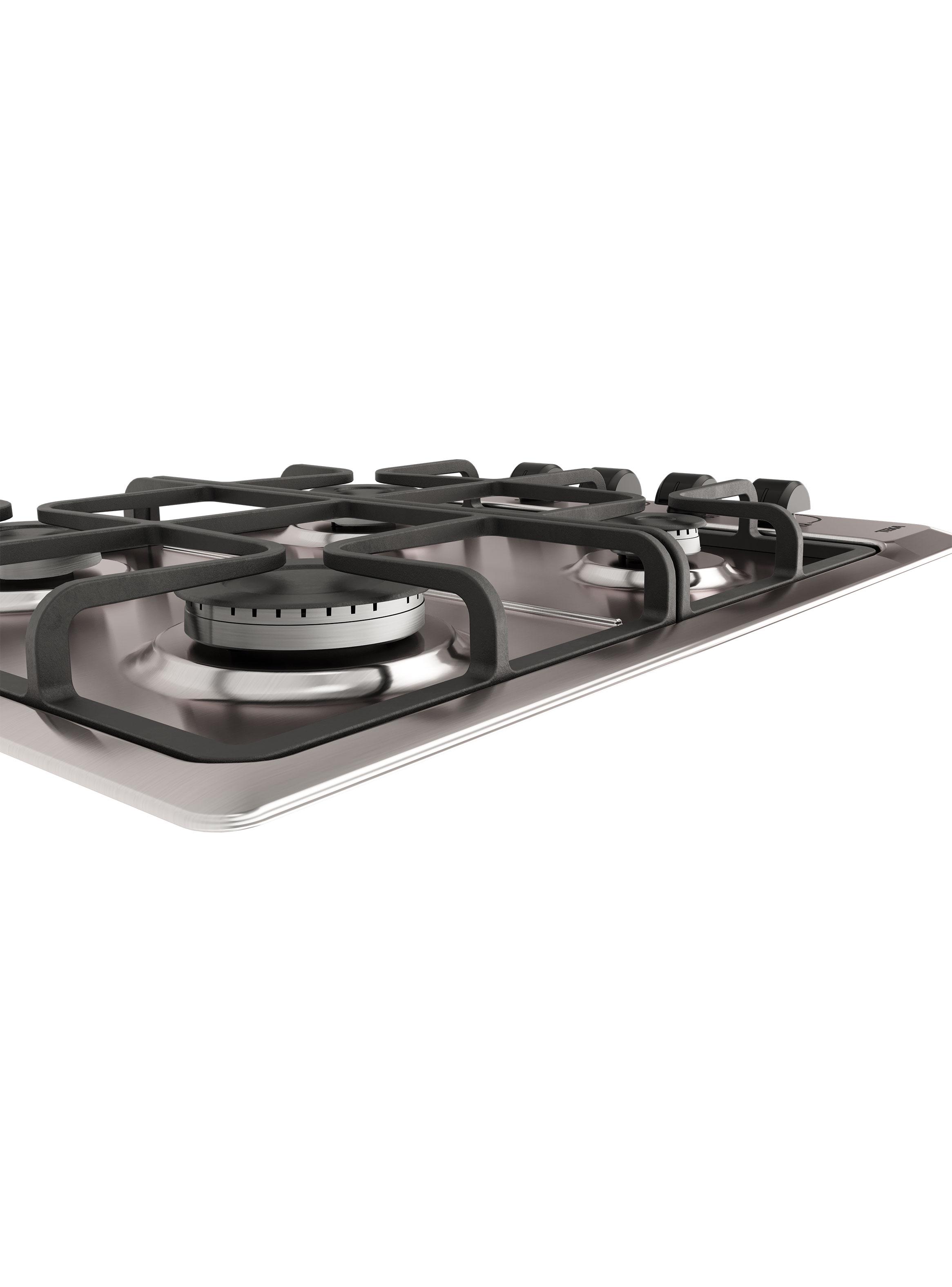Encimera Gas Licuado 4 Platos HLX540 KBB0C IX-3