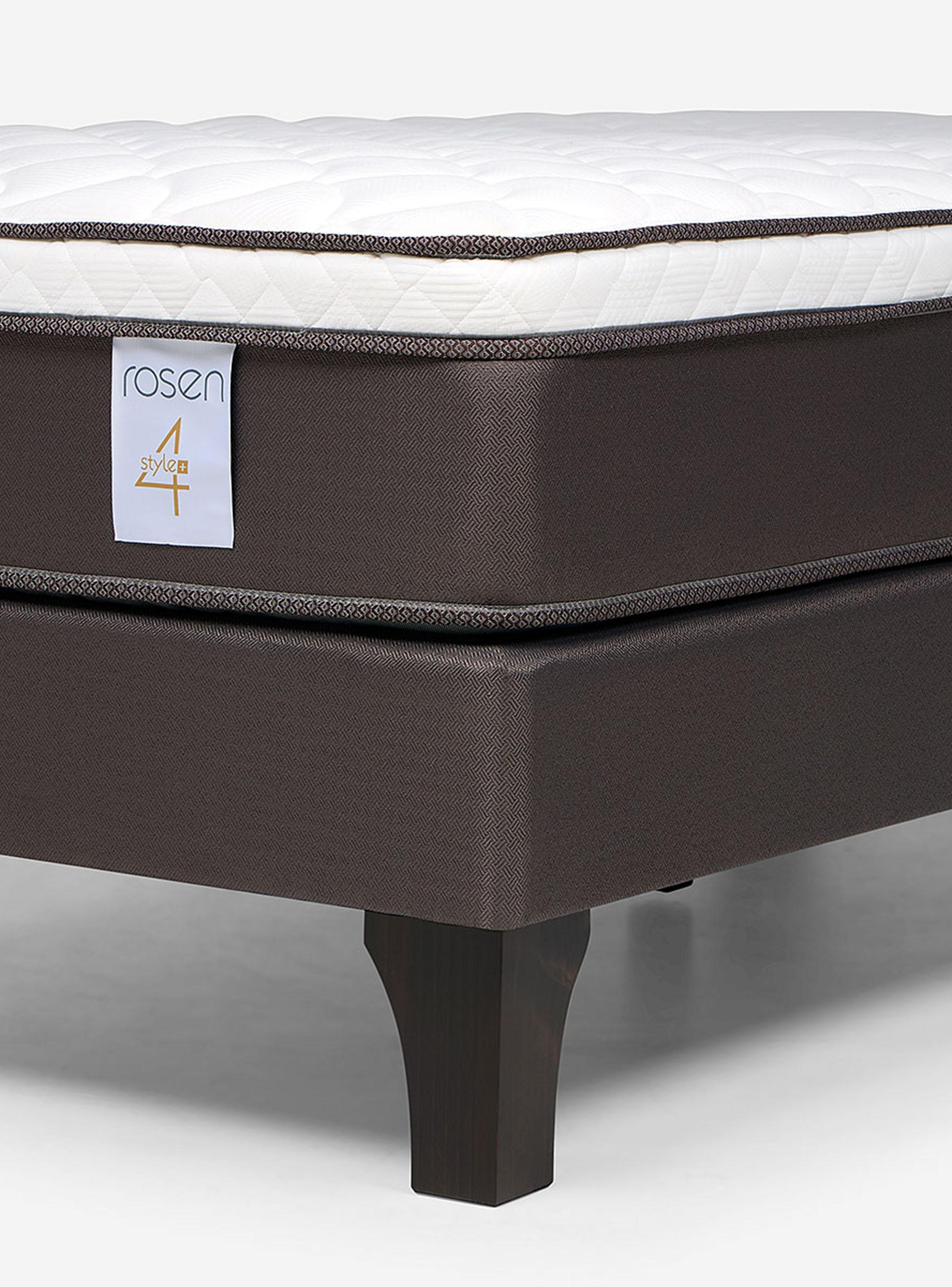 Cama New Style 4 Plus 1.5 Plazas 1.05x2.00 Respaldo Lucio-5