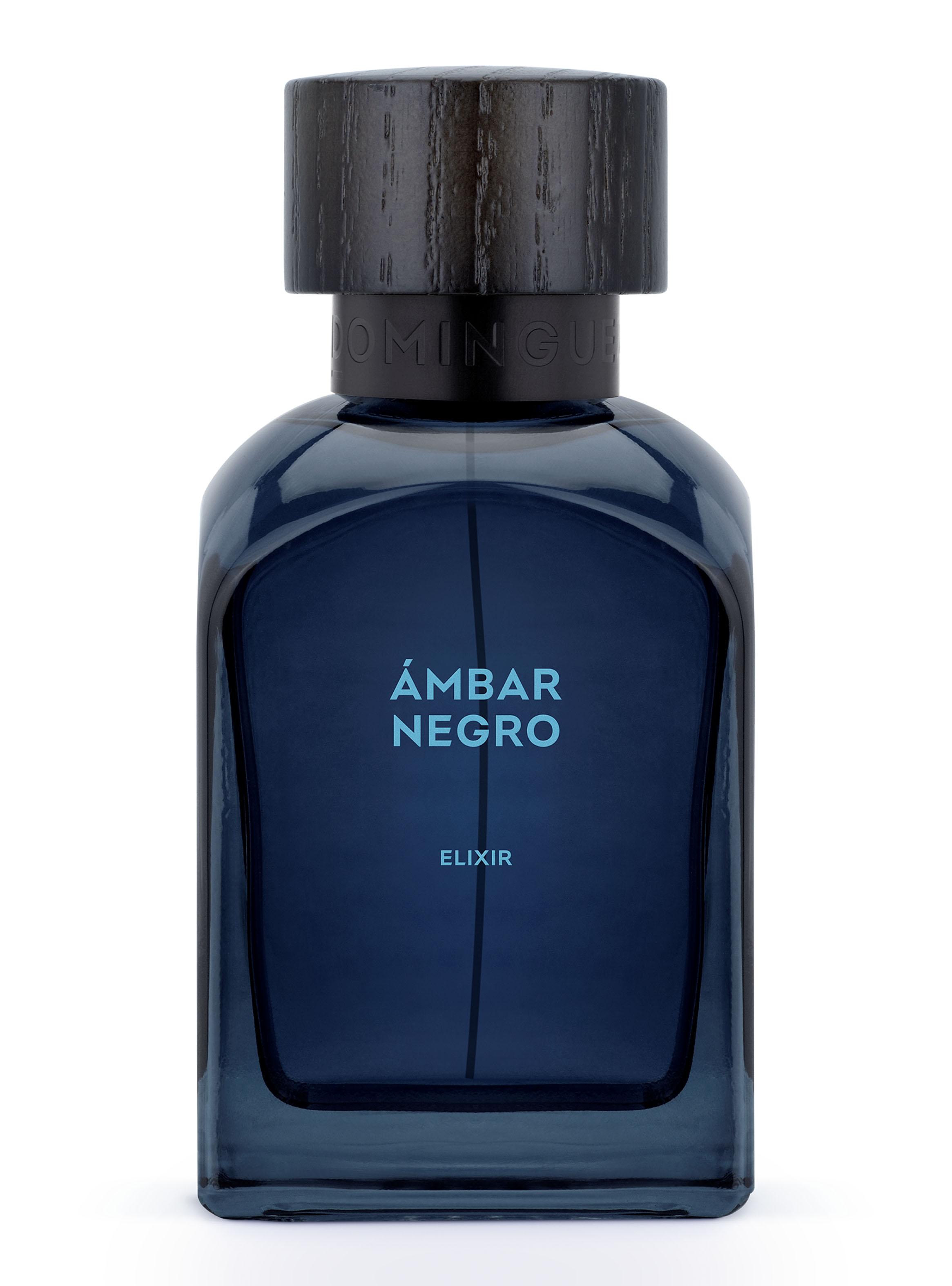 Perfume Ámbar Negro Elixir Parfum Hombre 120 ml-0