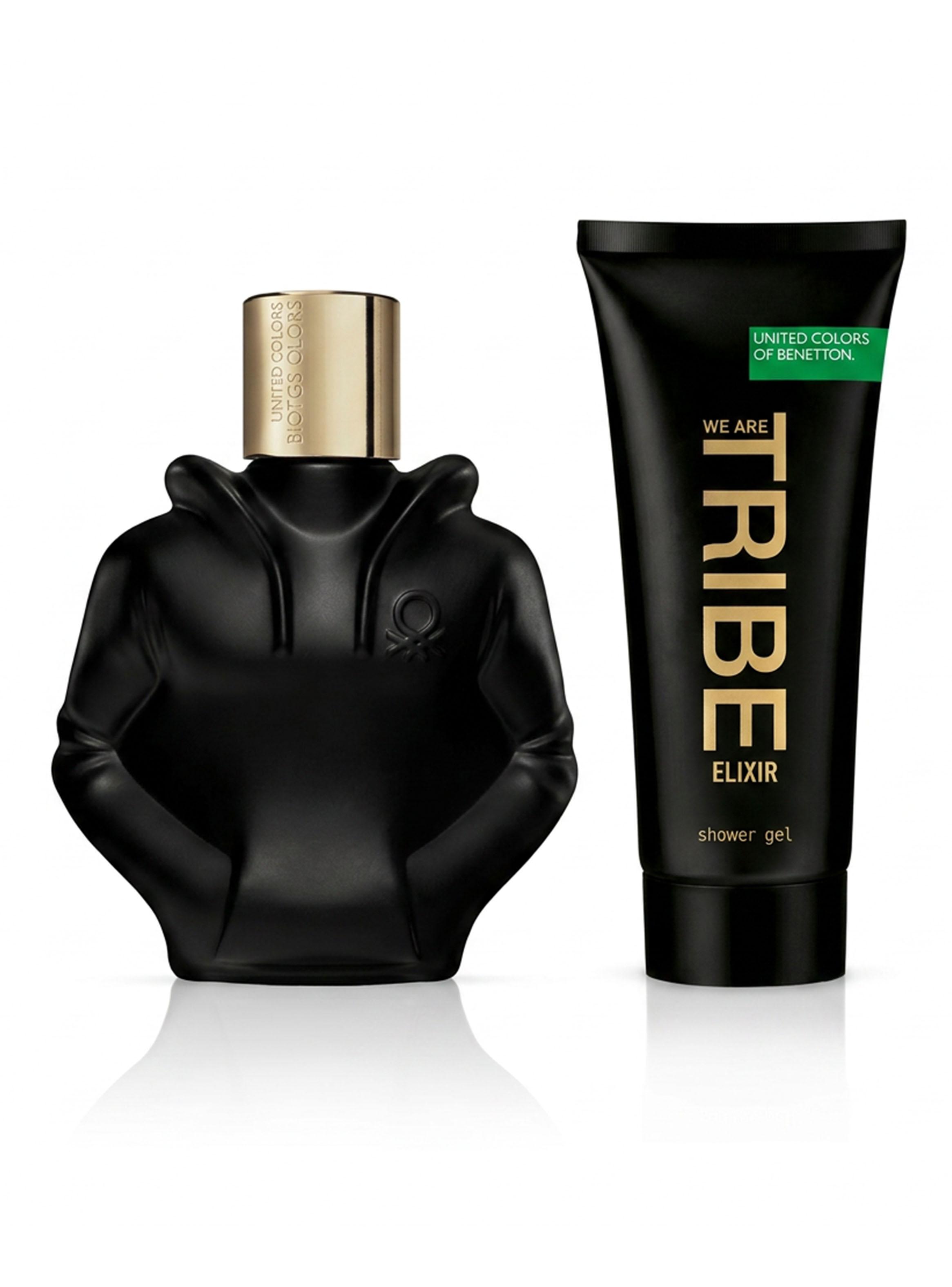 Set Perfume We Are Tribe Elixir EDP Hombre 90 ml + Gel de Baño 75 ml-1