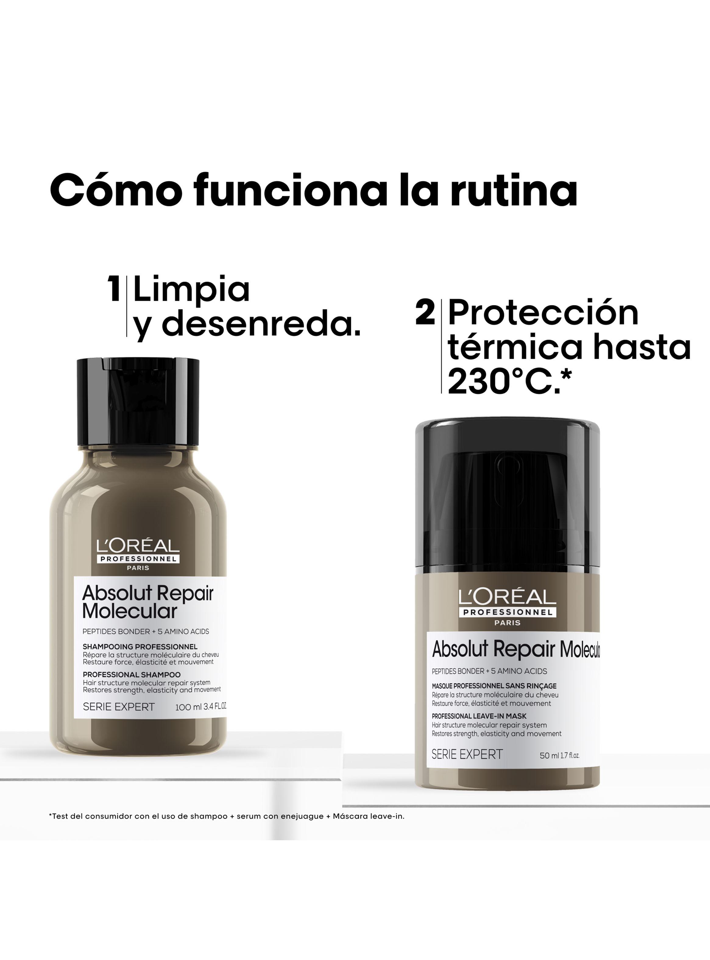 Set Mini Duo Absolut Repair Molecular Shampoo + Máscara Leave In 50 ml-3