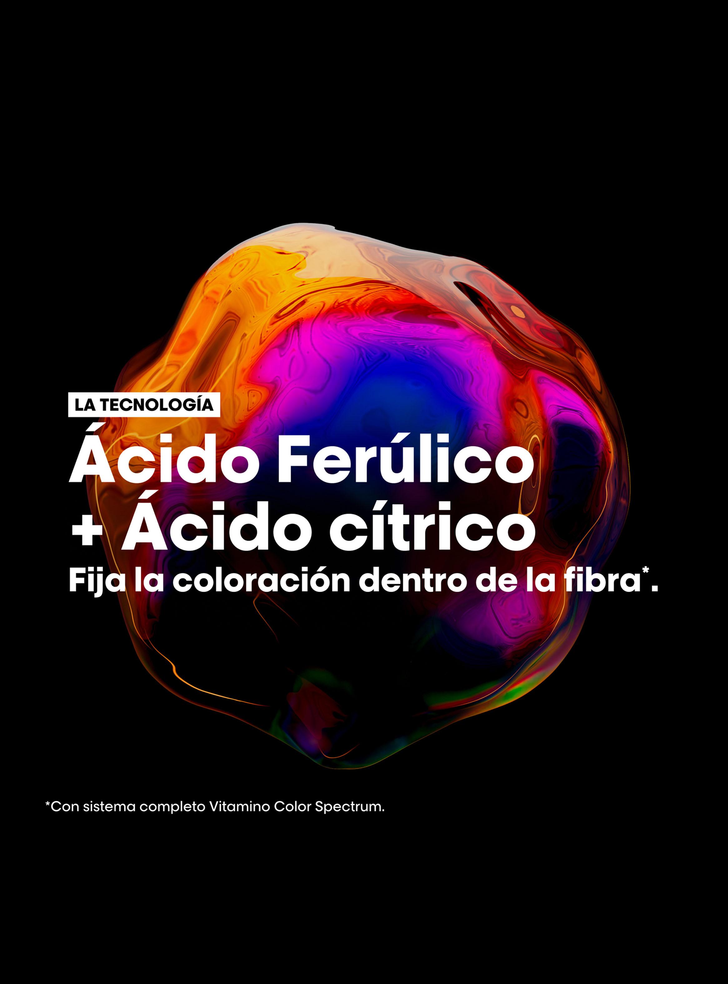 Set Profesional Cuidado Color Profundo Shampoo 300ml + Acondicionador Vitamino Color Spectrum 200ml-4