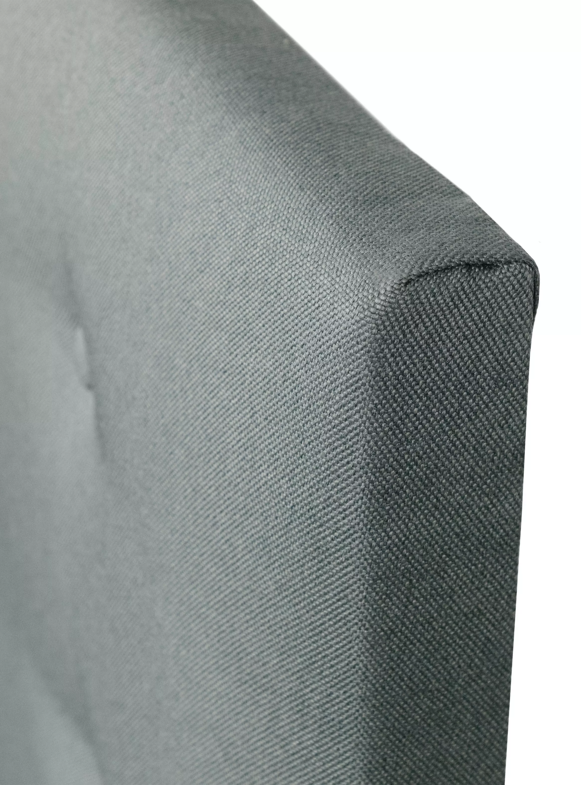Cama Europea Box Ortopedic Advance King + Respaldo Gris Tapizado-4