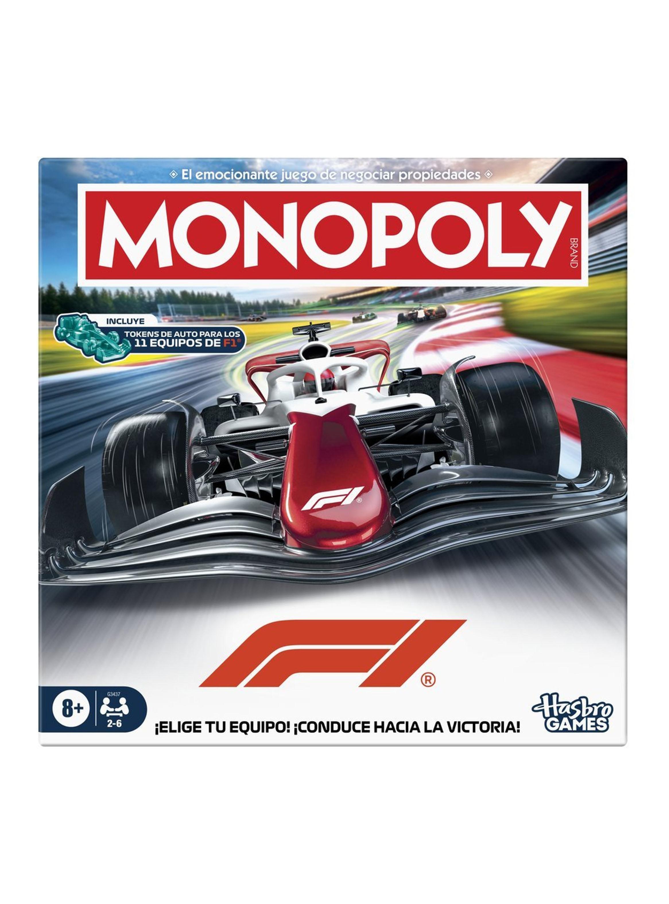 Juego de Mesa Monopoly Formula 1 Oficial-0