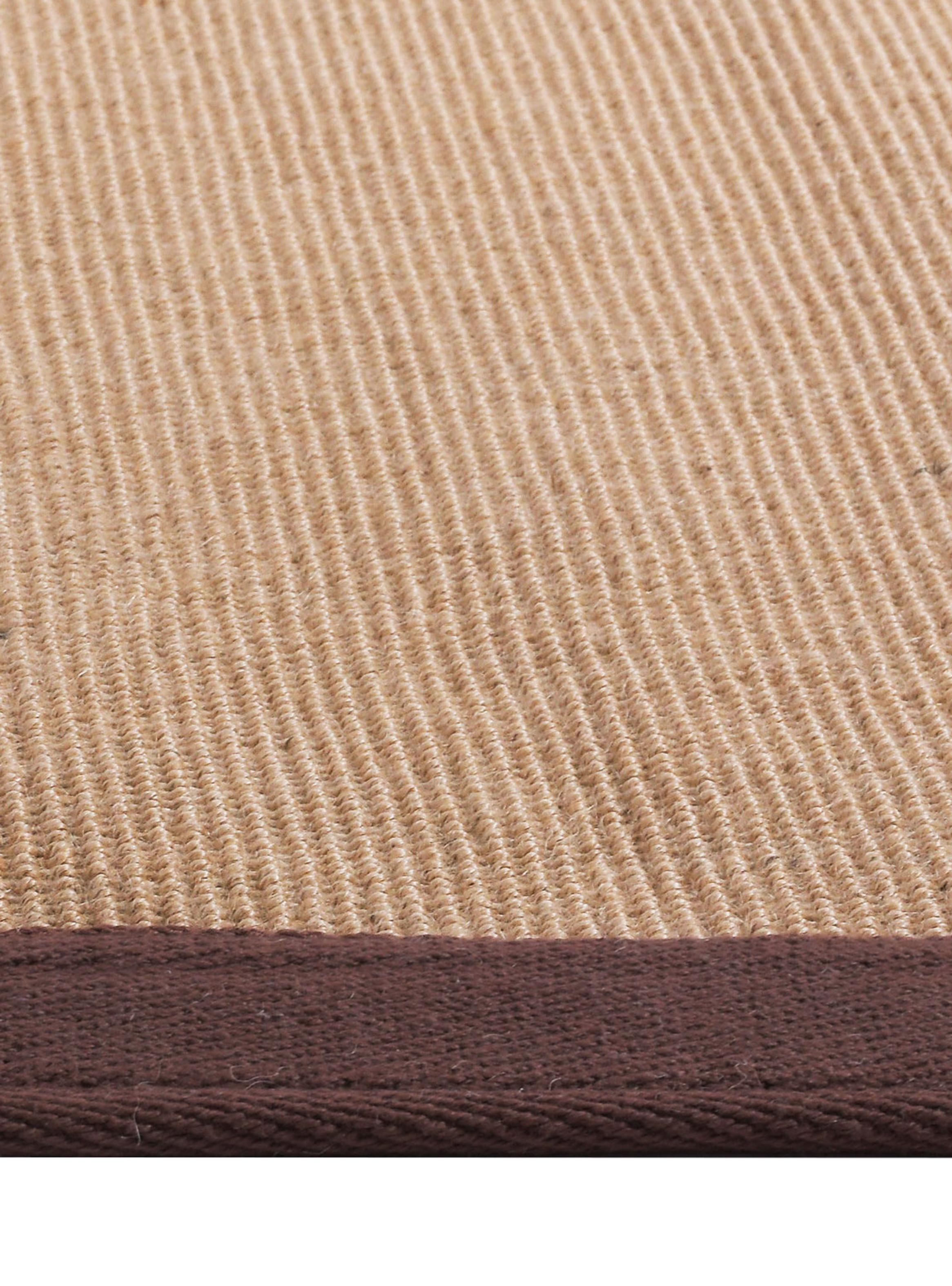 Alfombra Yute 160 x 230 cm Border Café-2