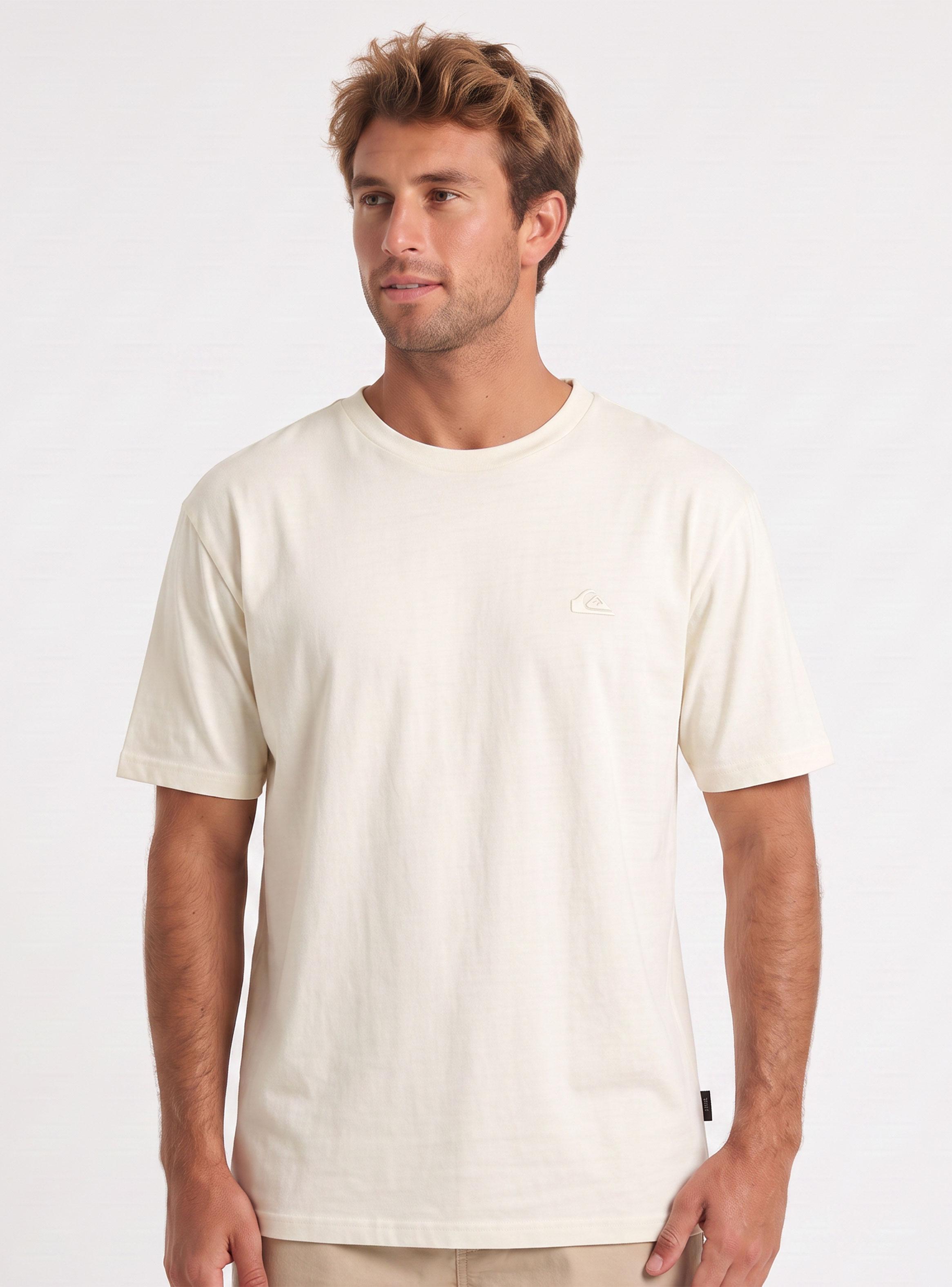 Polera Básica Lisa Cuello Redondo-0