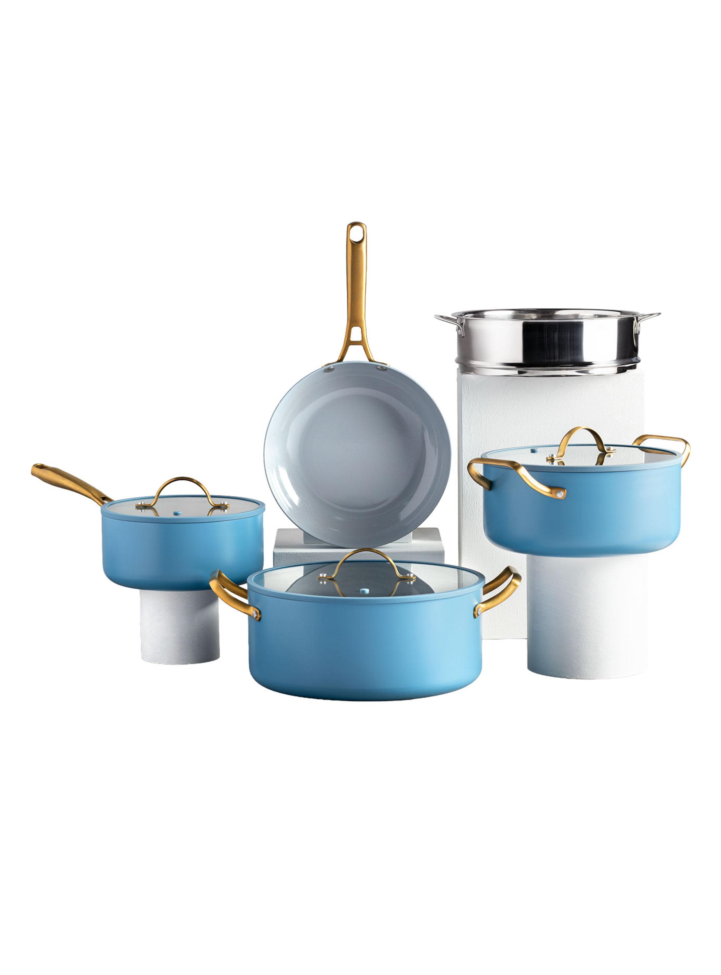 Batería de Cocina Aluminio 8pzas TH-MB08AD-0