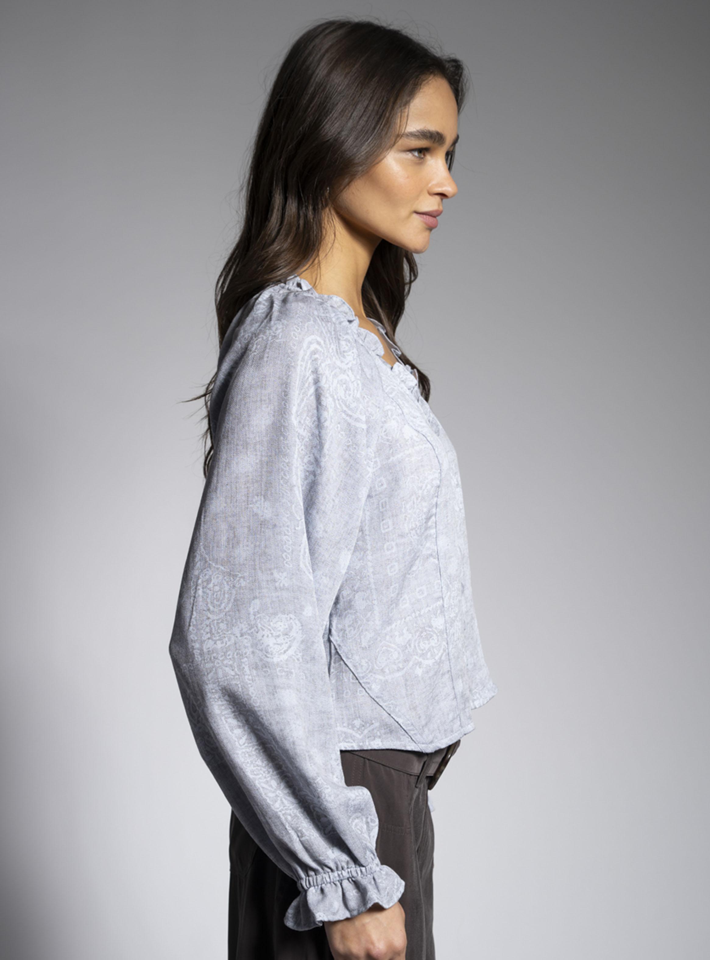 Blusa Isabeau Celeste-3
