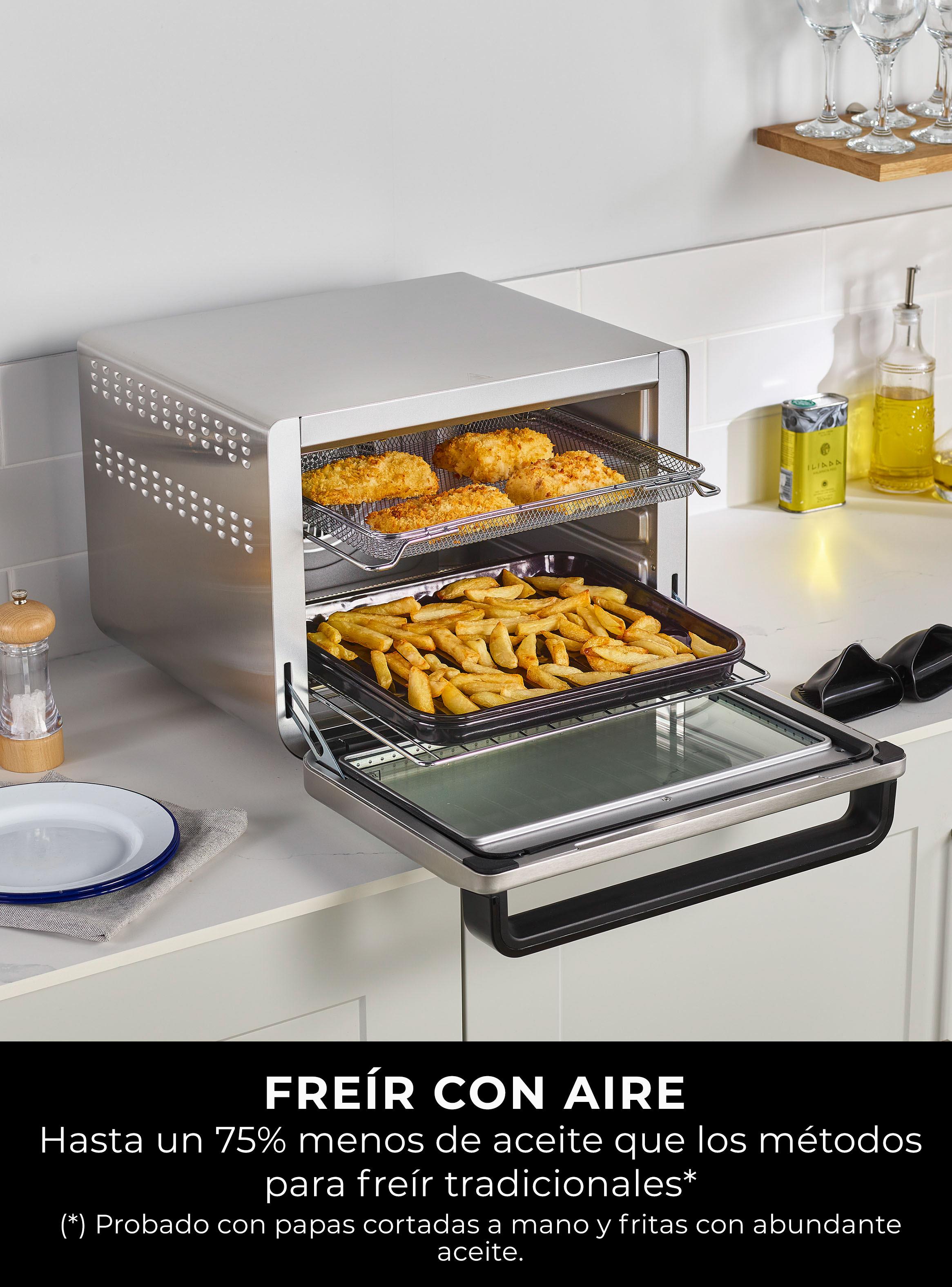 Horno Eléctrico con Freidora de Aire Foodi XL 10 en 1 Pro-4