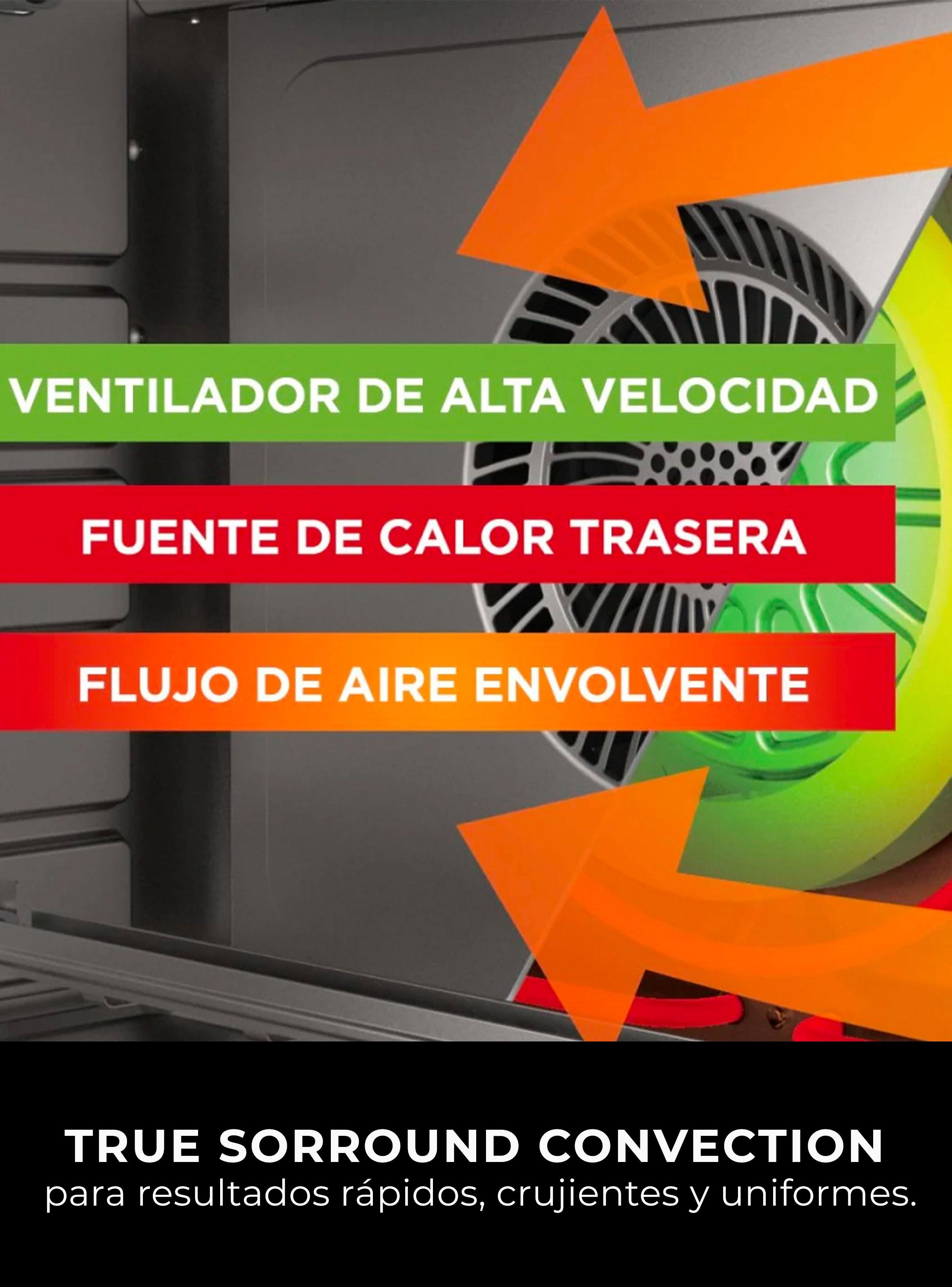 Horno Eléctrico con Freidora de Aire Foodi XL 10 en 1 Pro-9