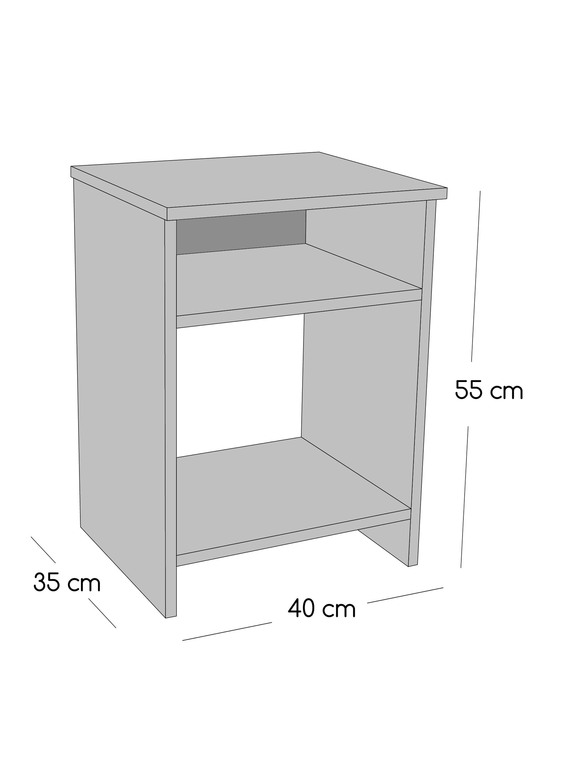 Cama Europea Cadiz 2 Plazas 190 cm + Set de Muebles Castilla-2