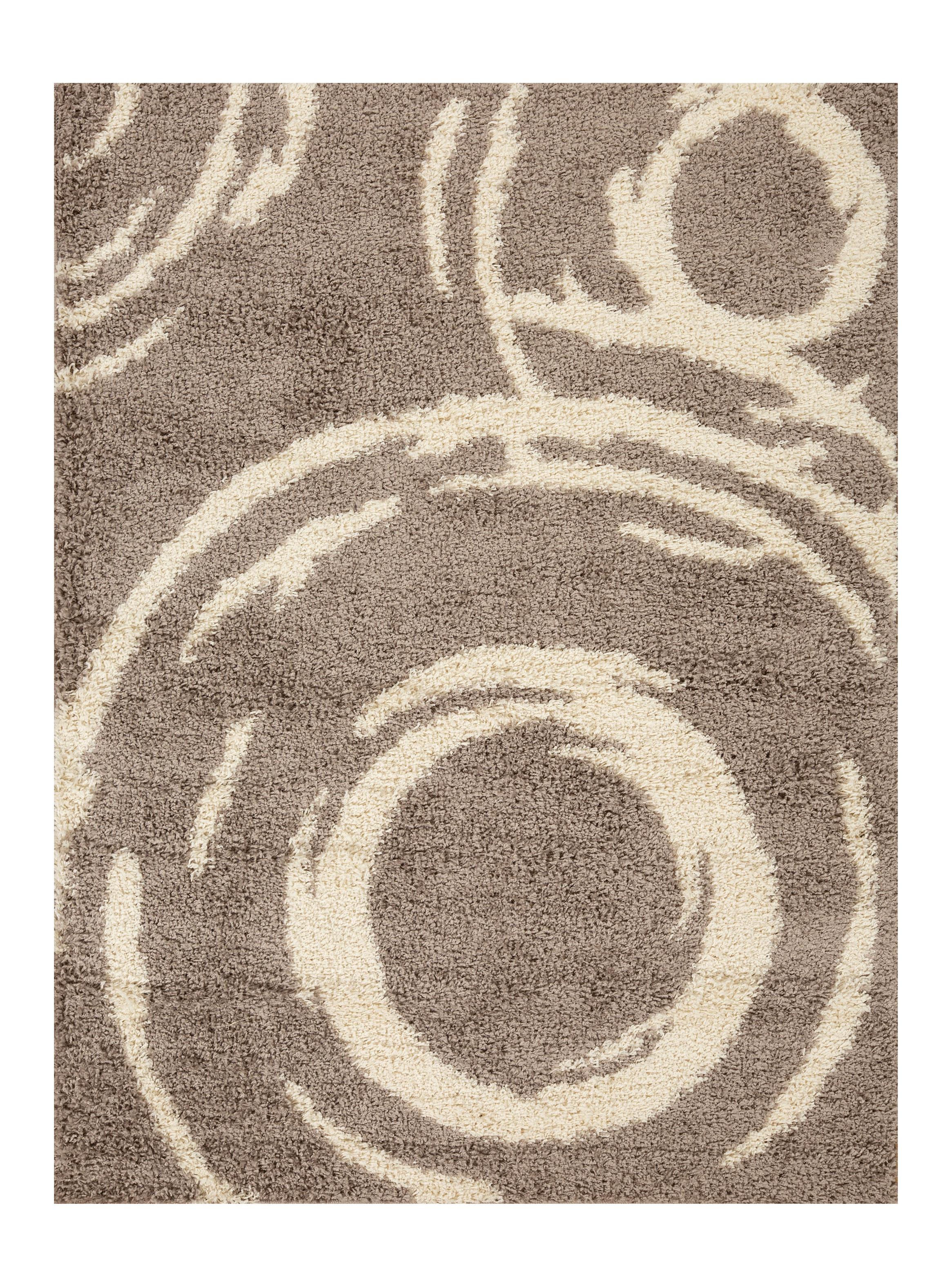Bajada de Cama Shaggy Infinity 50x100 cm Beige-0