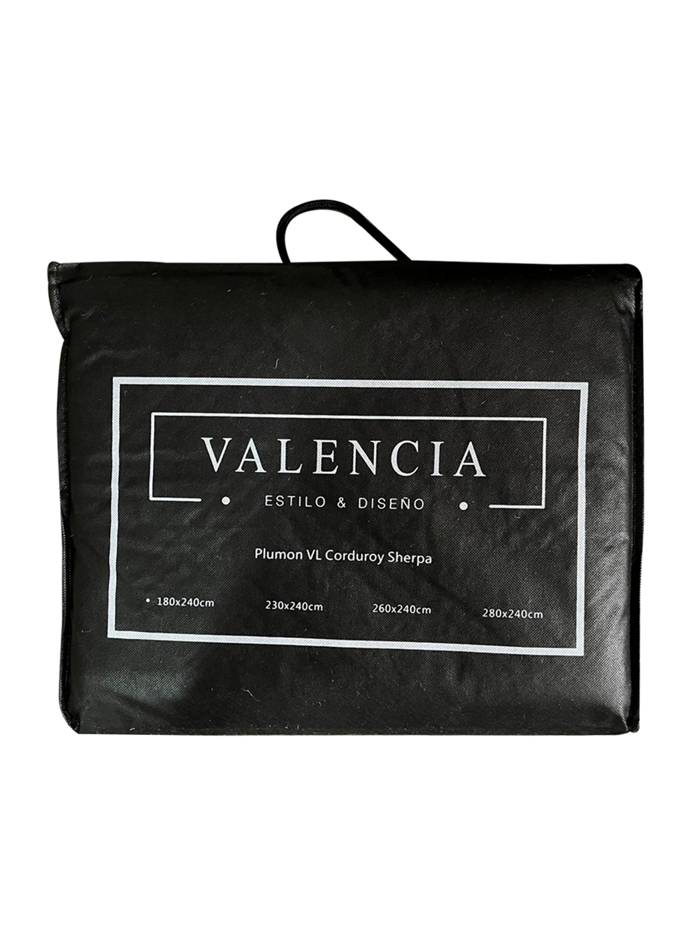 Plumón Vl Corduroy Sherpa 1.5 Plazas Crema-2