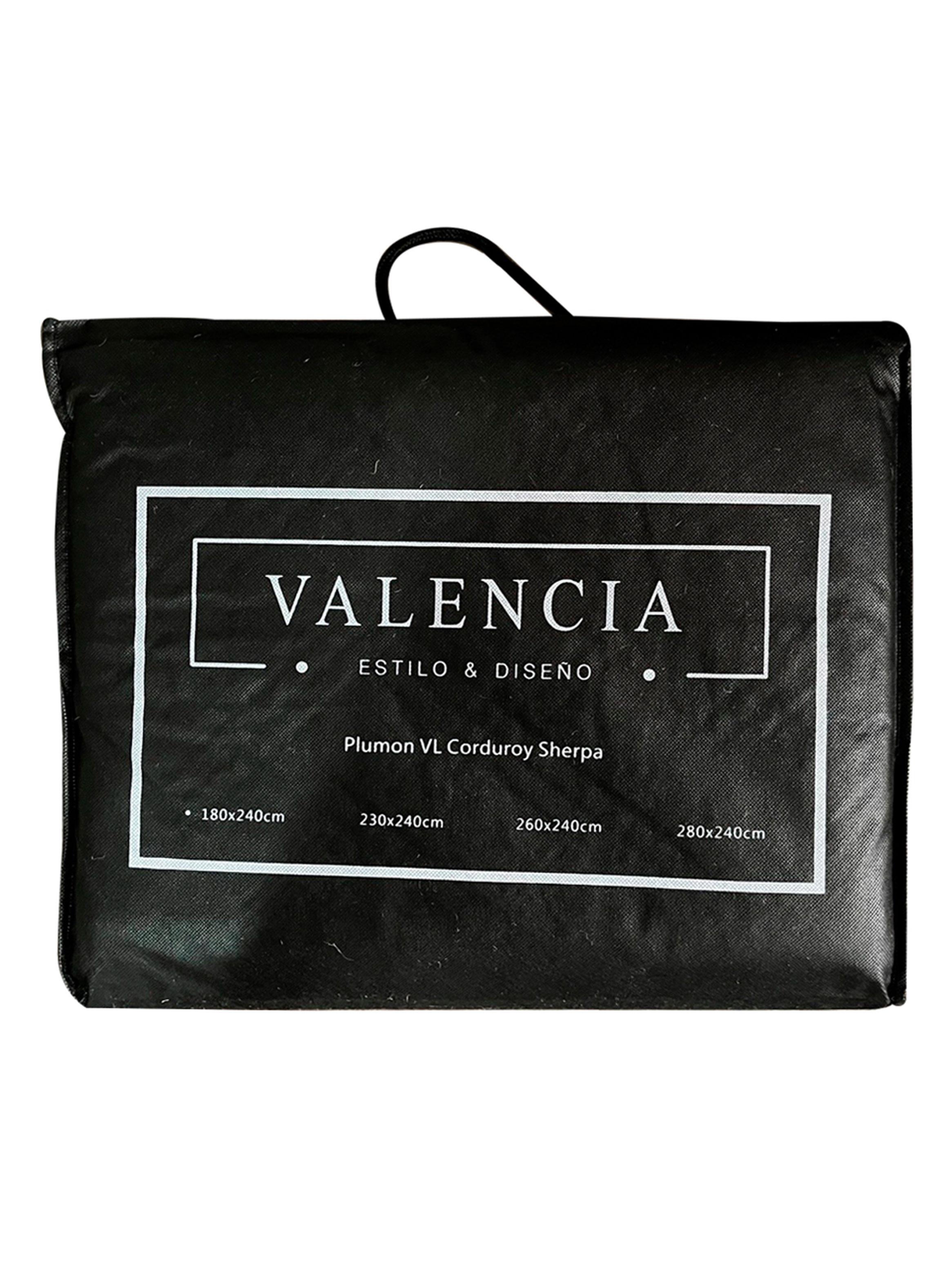 Plumón Vl Corduroy Sherpa 1.5 Plazas Azul-2