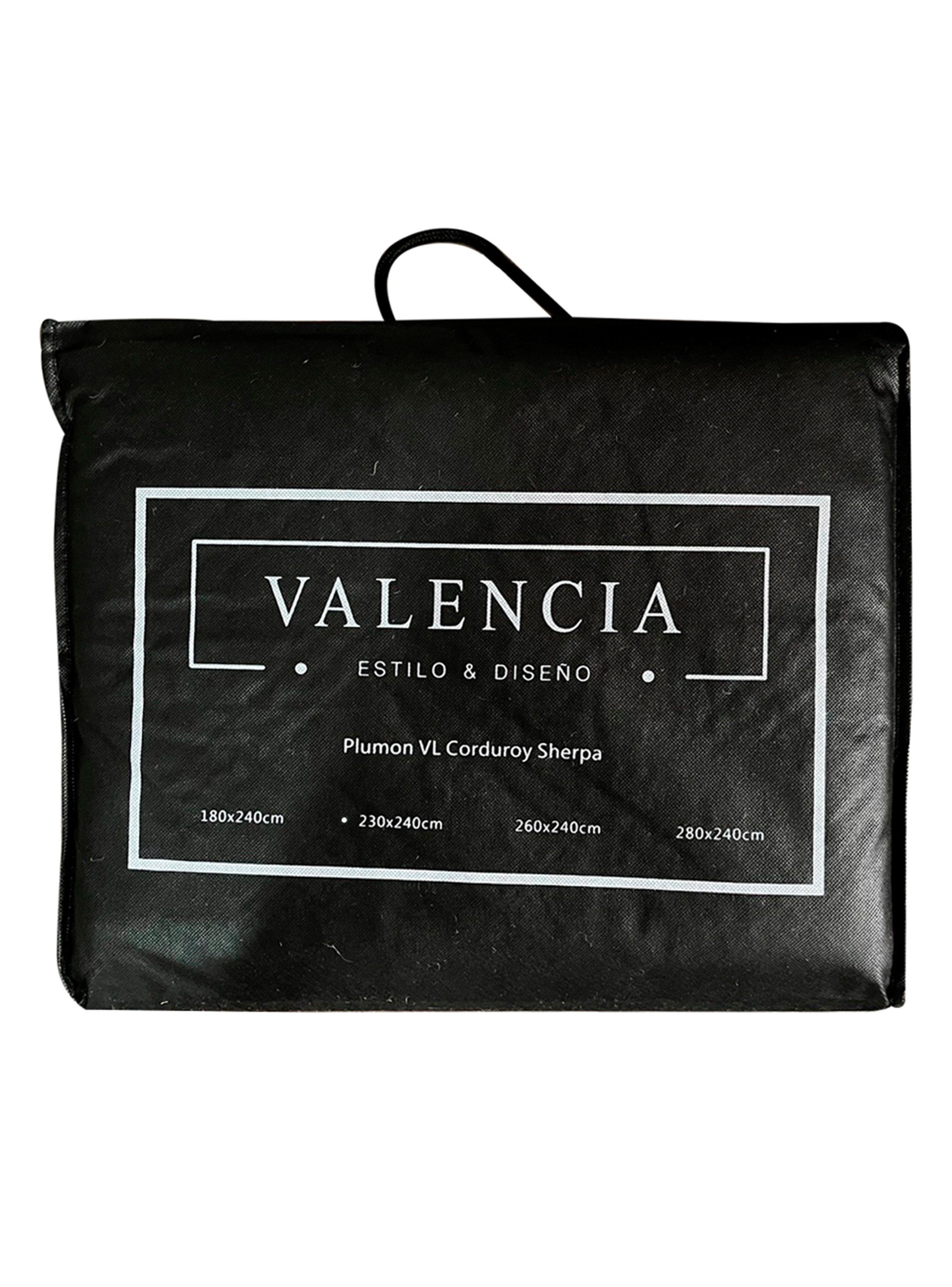 Plumón Vl Corduroy Sherpa 2 Plazas Crema-2