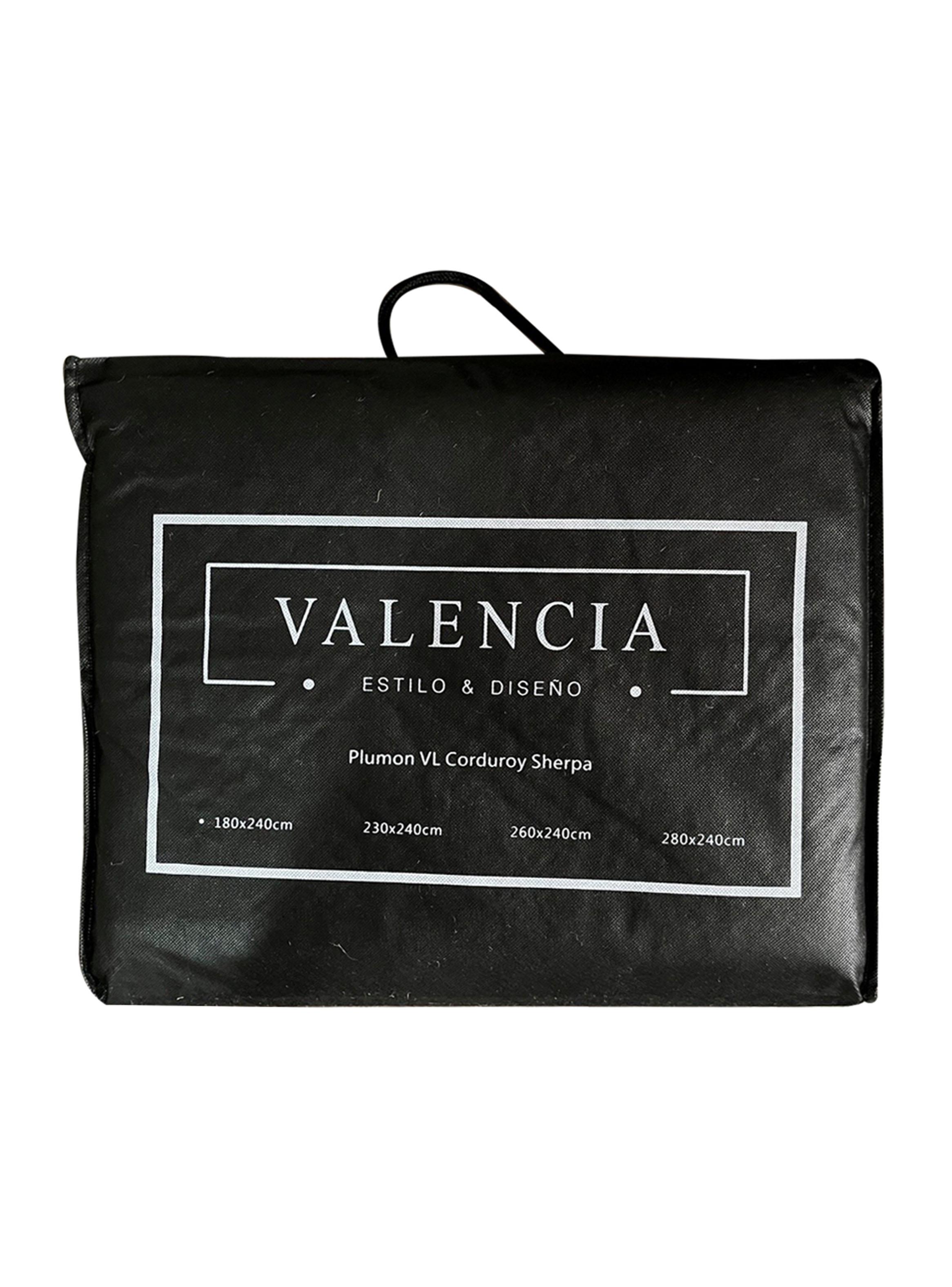 Plumón Vl Corduroy Sherpa 2.5 Plazas Crema-2