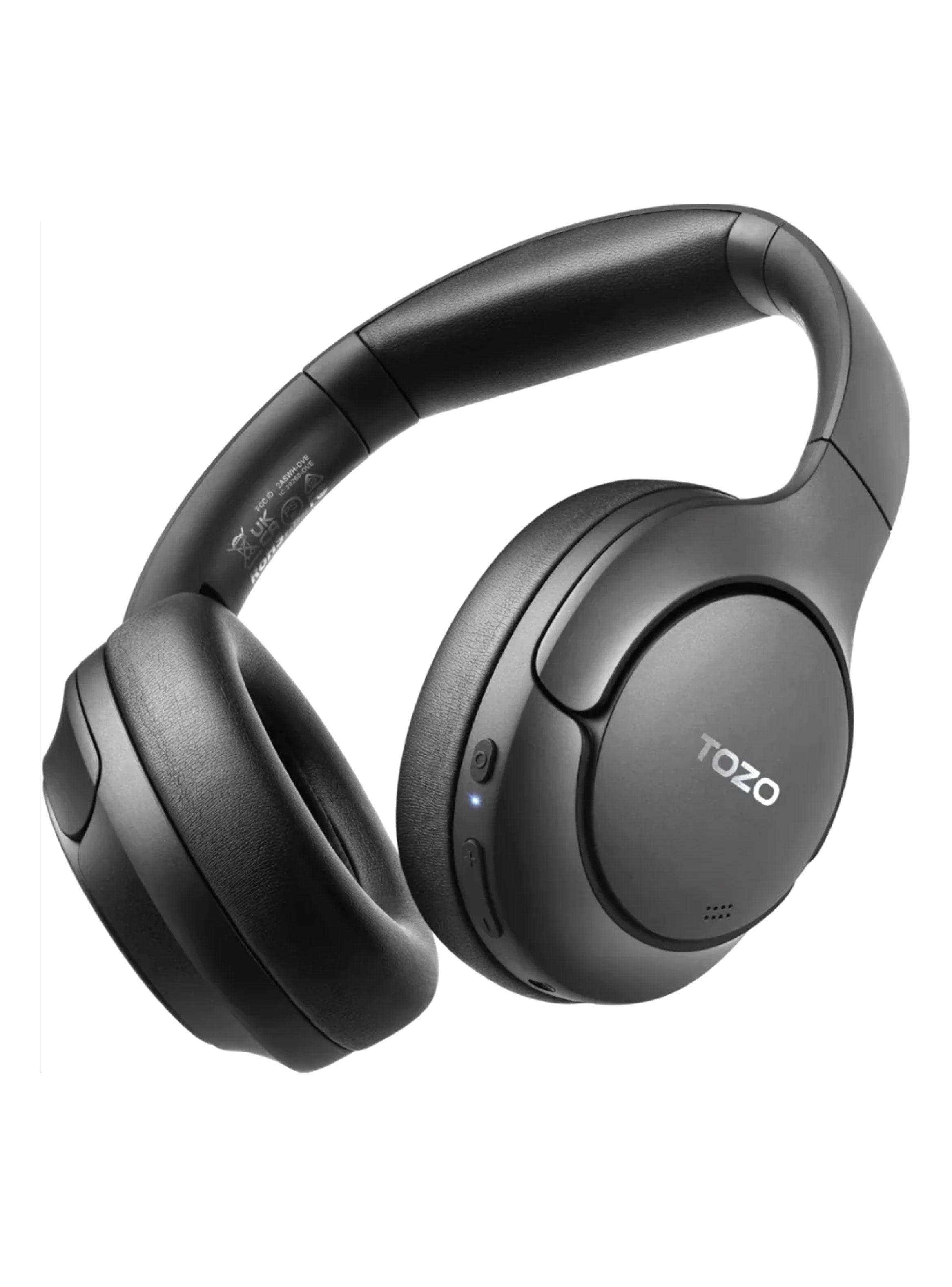 Audífonos Bluetooth Tozo Over-Ear H100 Negro-0
