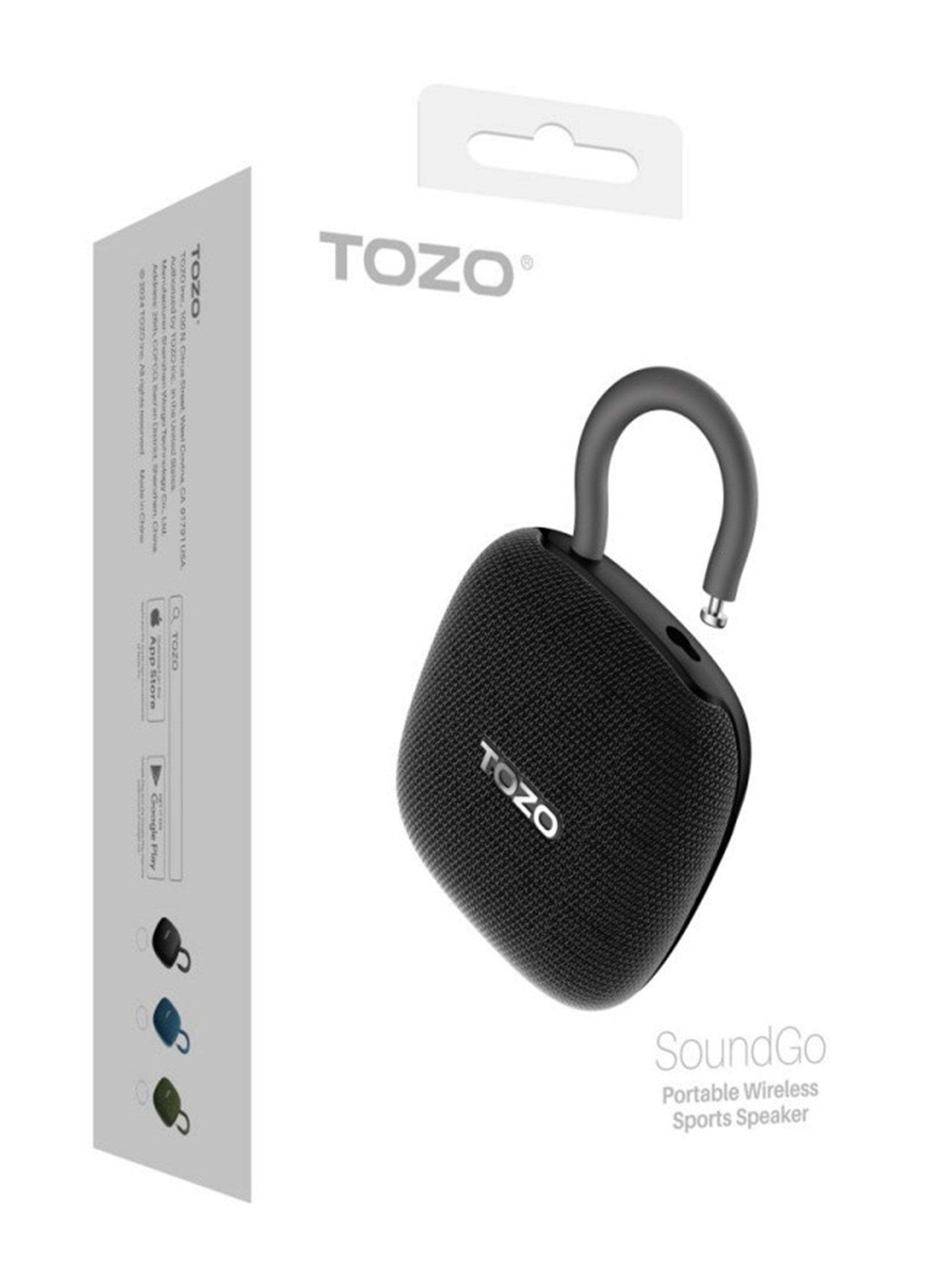 Parlante Bluetooth Tozo SoundGo Negro-3