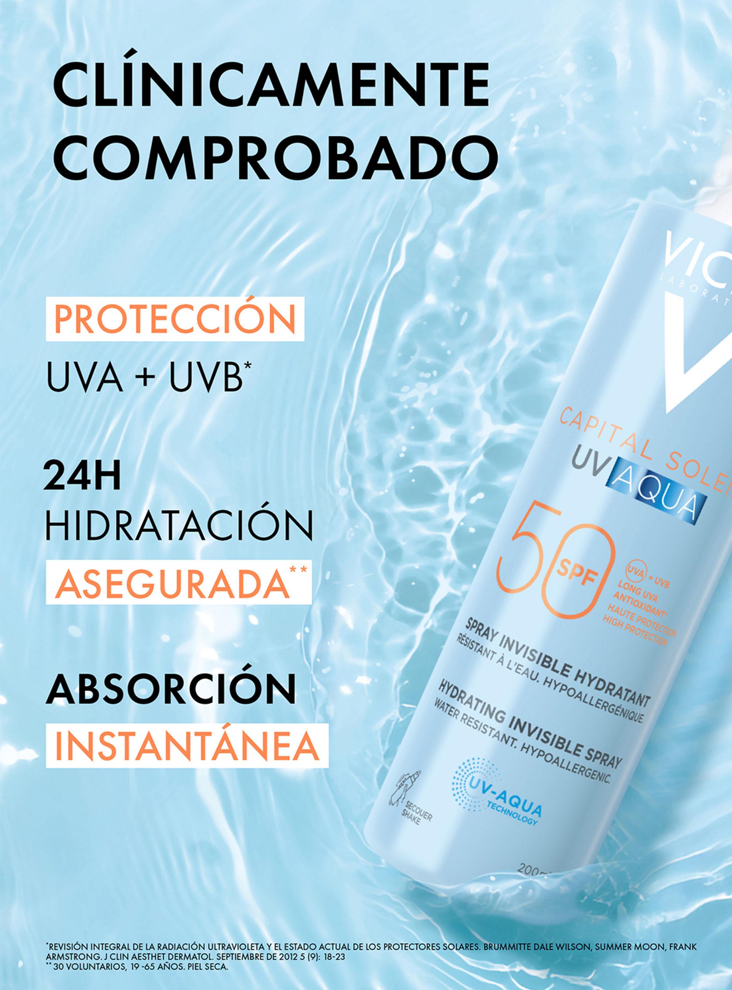 Bloqueador Capital Soleil UV Aqua Spray FPS50 200 ml-4