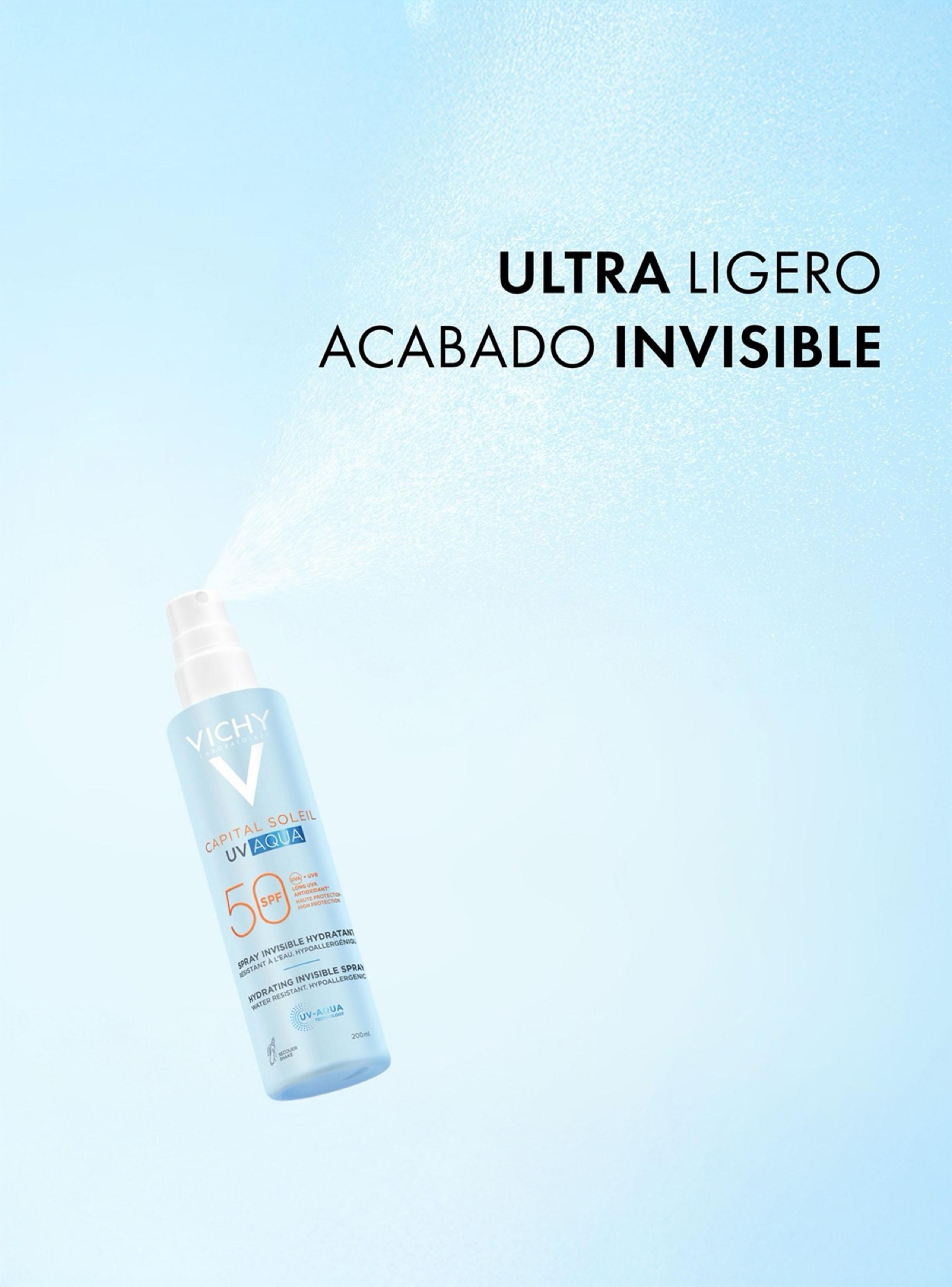 Bloqueador Capital Soleil UV Aqua Spray FPS50 200 ml-2