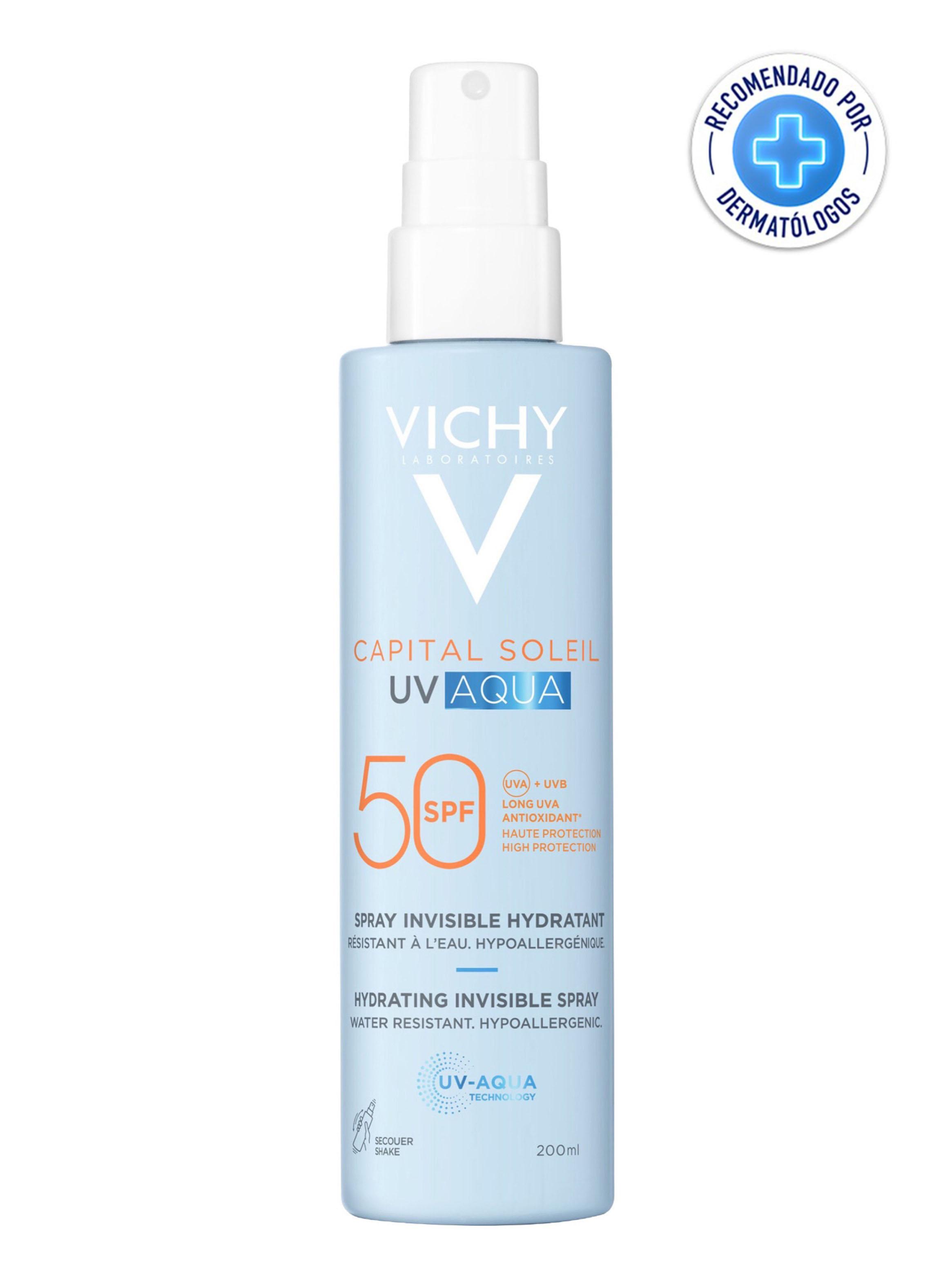 Bloqueador Capital Soleil UV Aqua Spray FPS50 200 ml-0