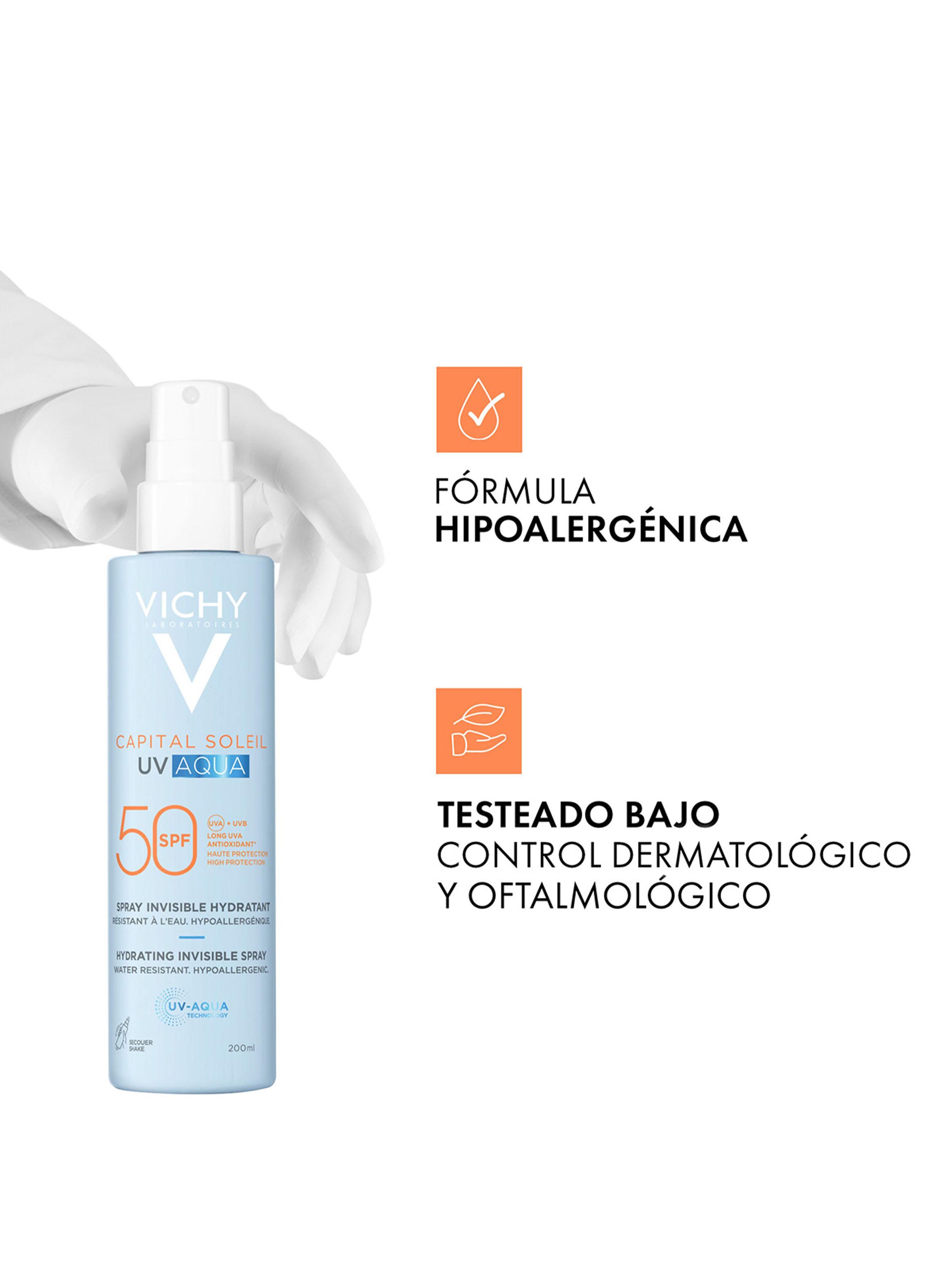 Bloqueador Capital Soleil UV Aqua Spray FPS50 200 ml-1