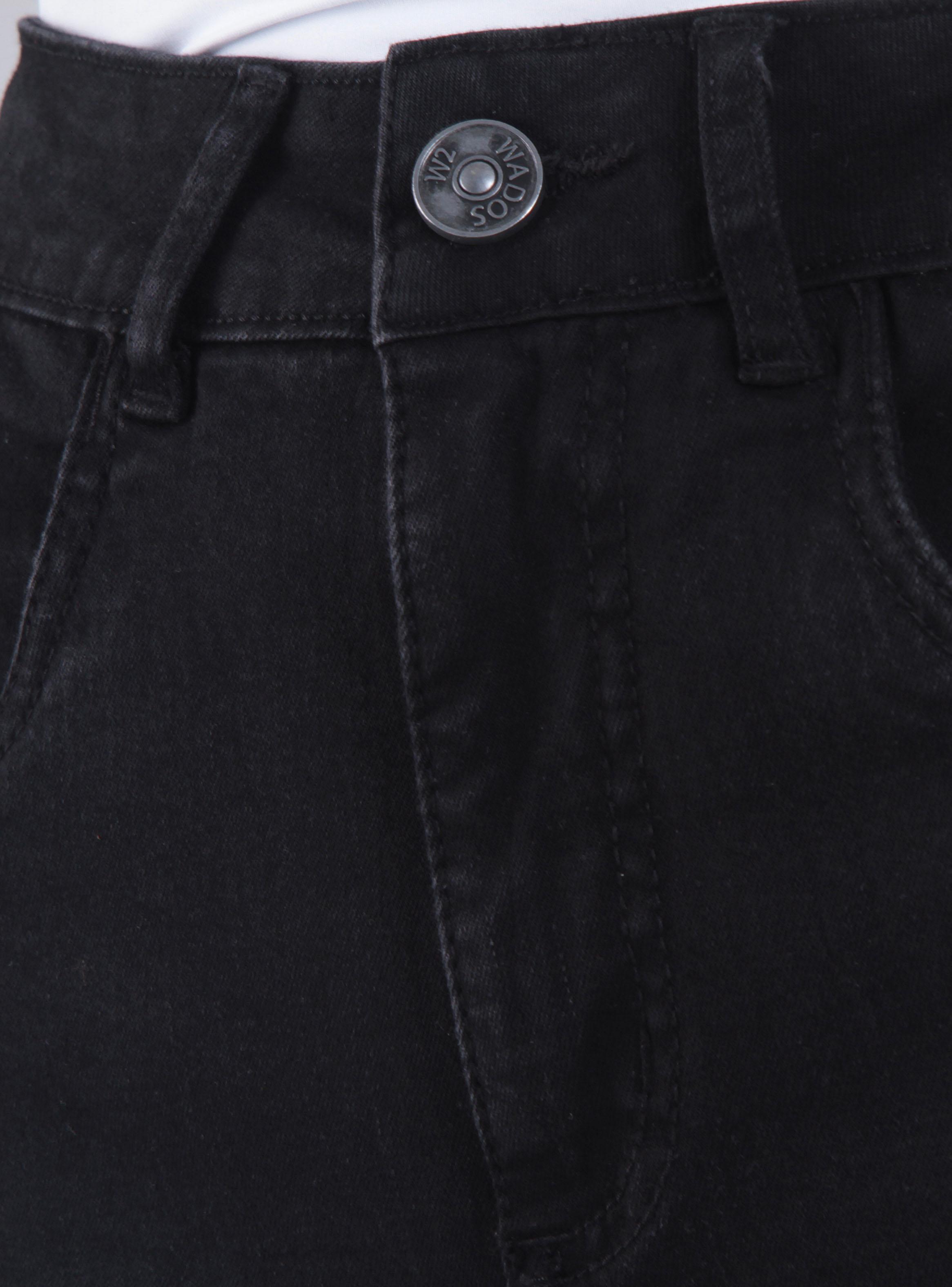 Jeans con Cortes Tiro Alto y Pretina-2