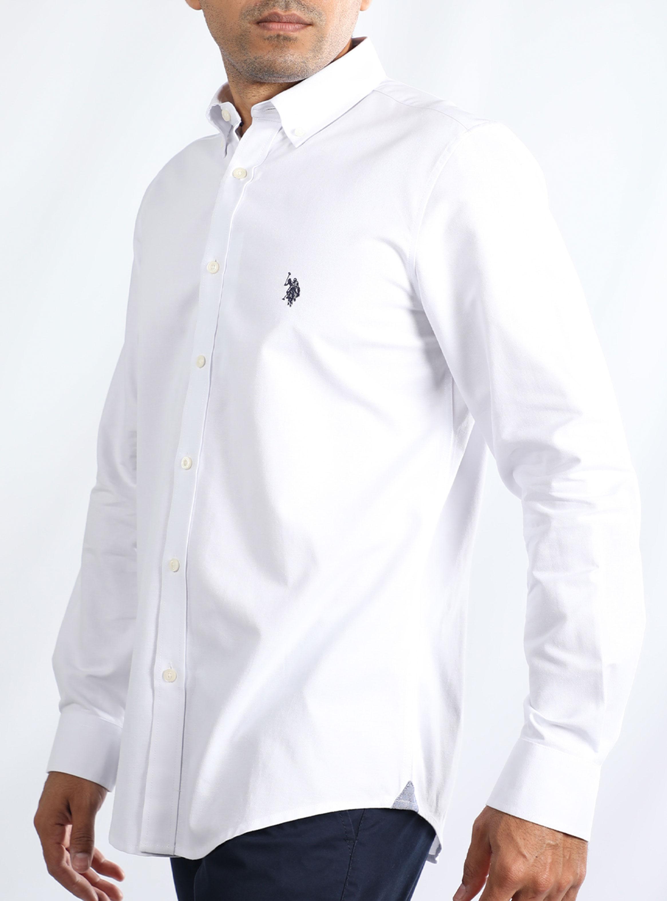 Camisa Manga Larga Casual US Algodón-2