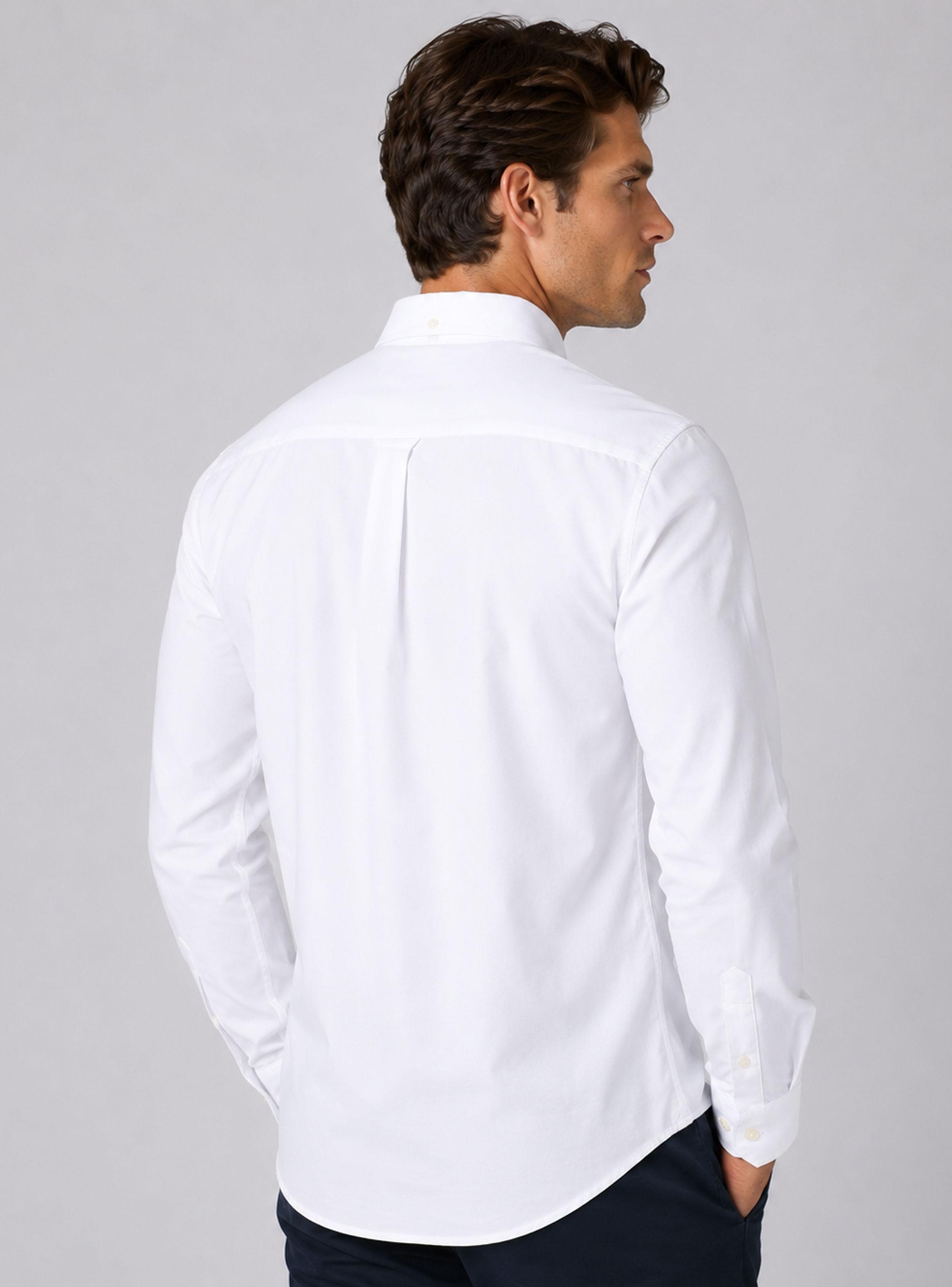 Camisa Manga Larga Casual US Algodón-1