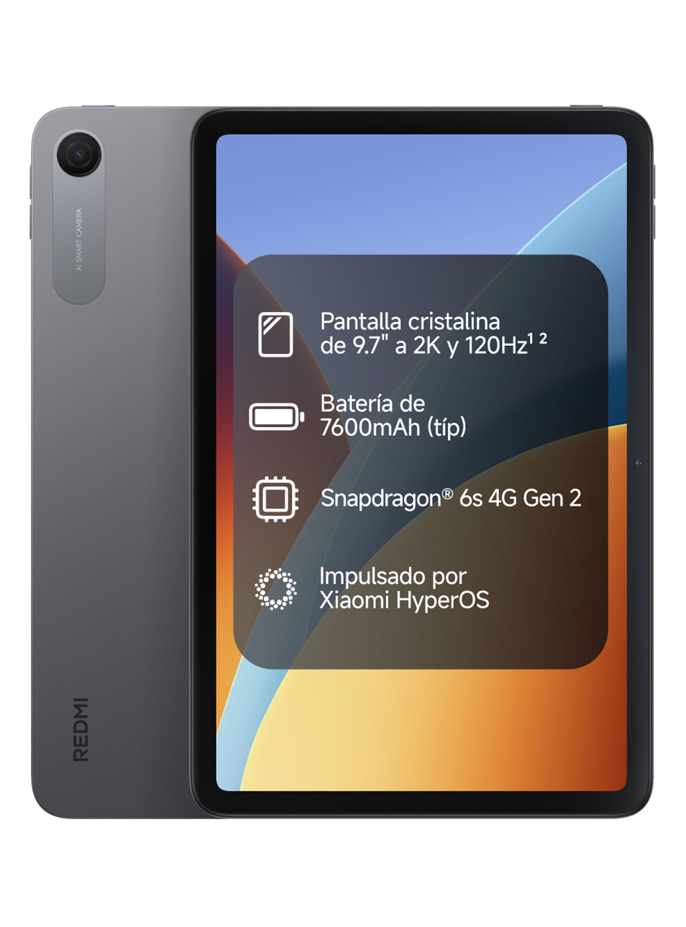 Tablet Redmi Pad 2 4GB RAM 128GB UFS 2.2 9.7'' 120Hz Gris-1