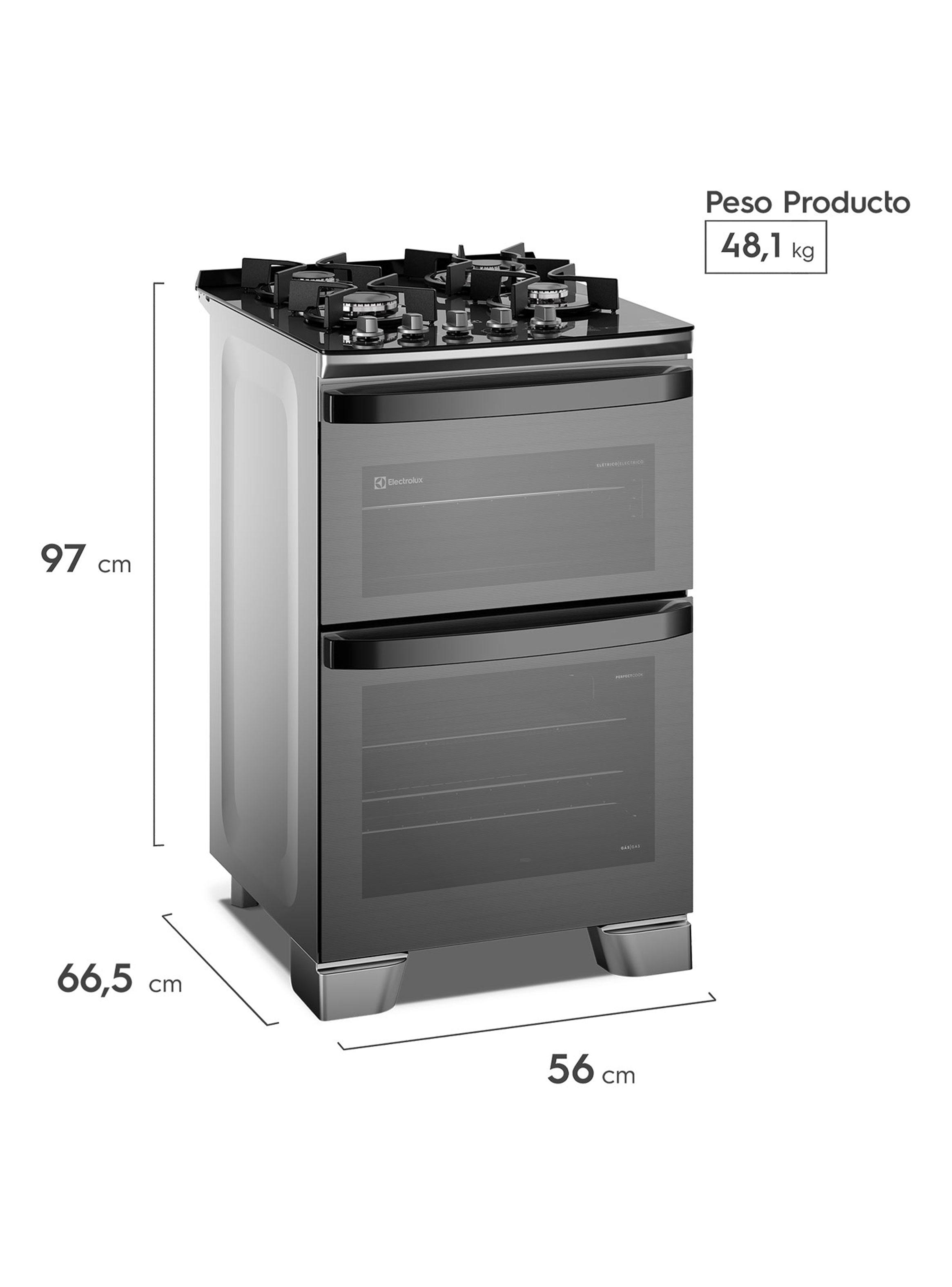 Cocina a Gas 4 Quemadores F4EAD-2