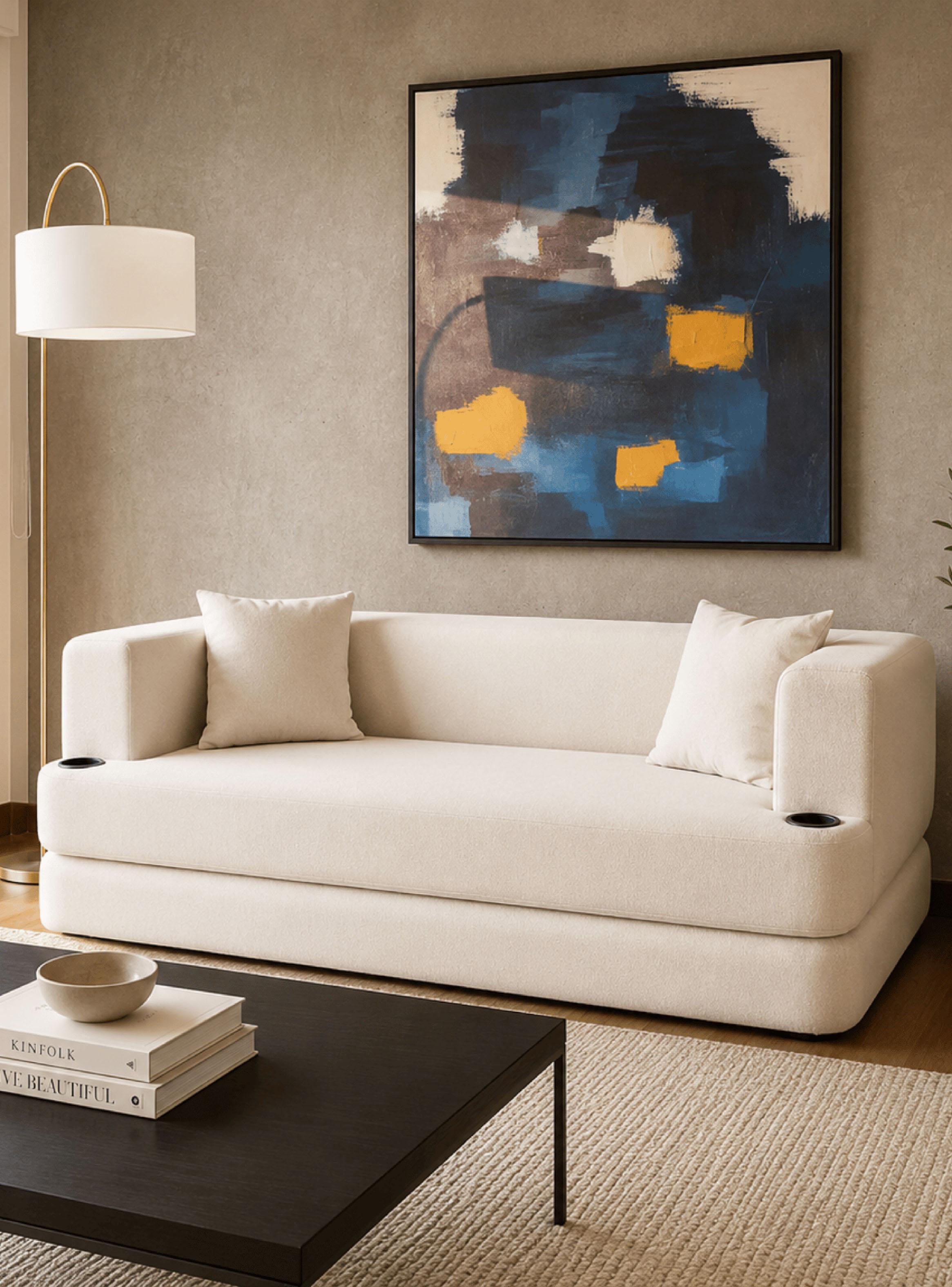 Sofá Cama Muna Beige en Caja 188 cm-5