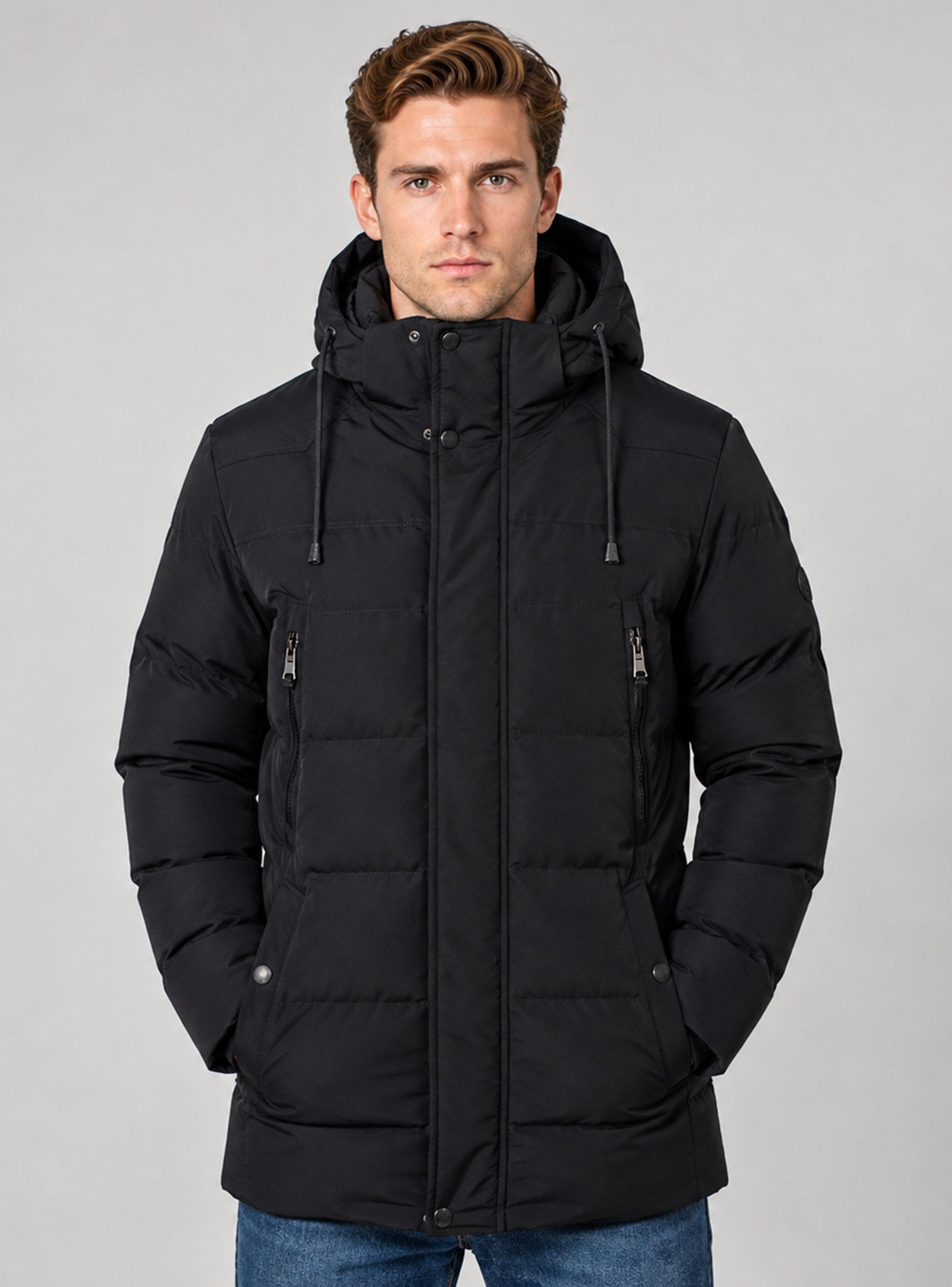 Parka Casual con Gorro-0