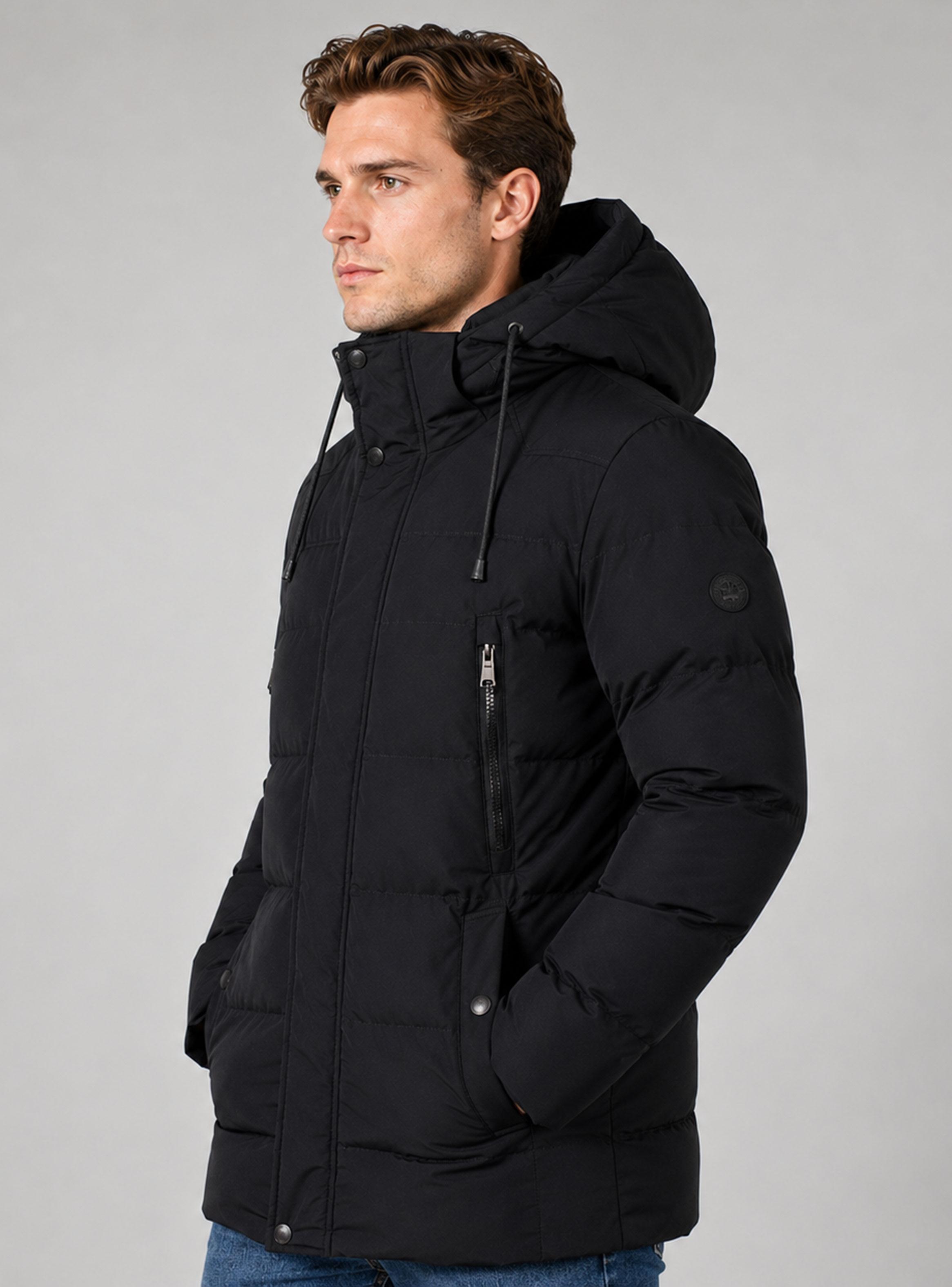 Parka Casual con Gorro-2