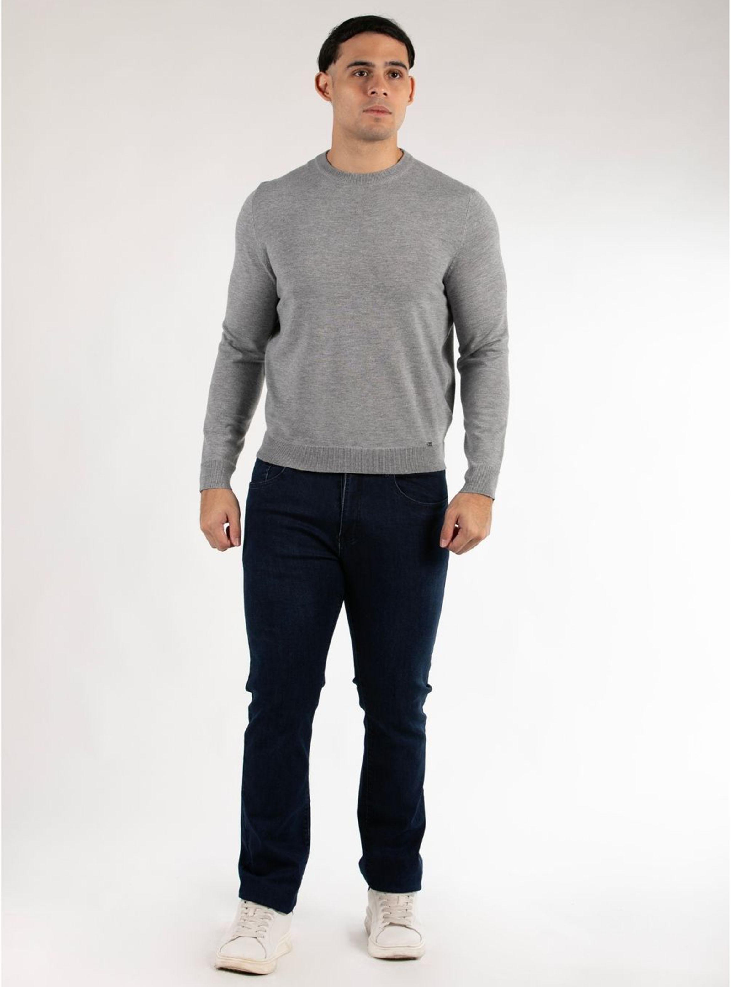 Sweater Casual Liso-3