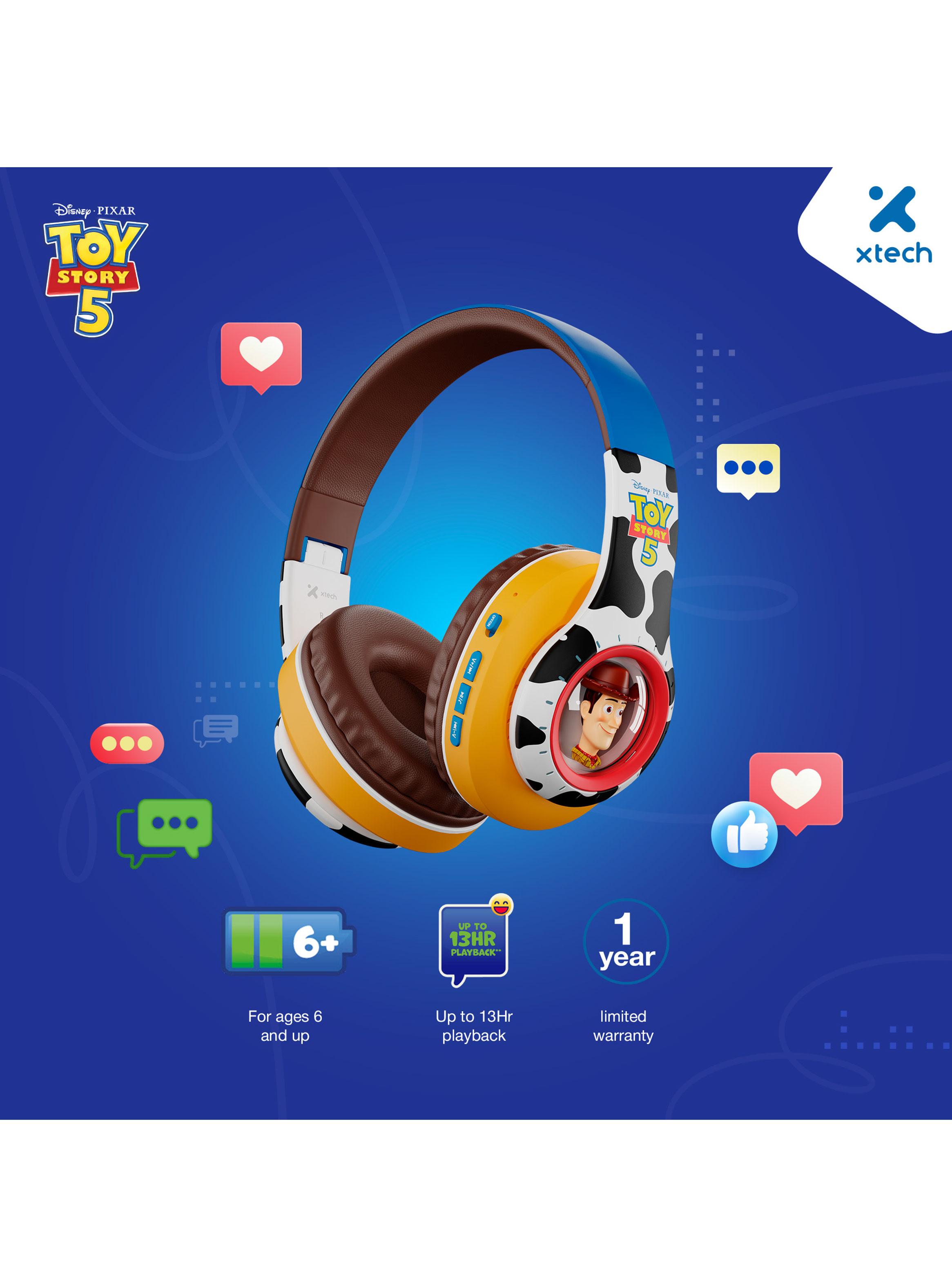 Audífonos Bluetooth On-ear Xtrem Toy Story Woody-5