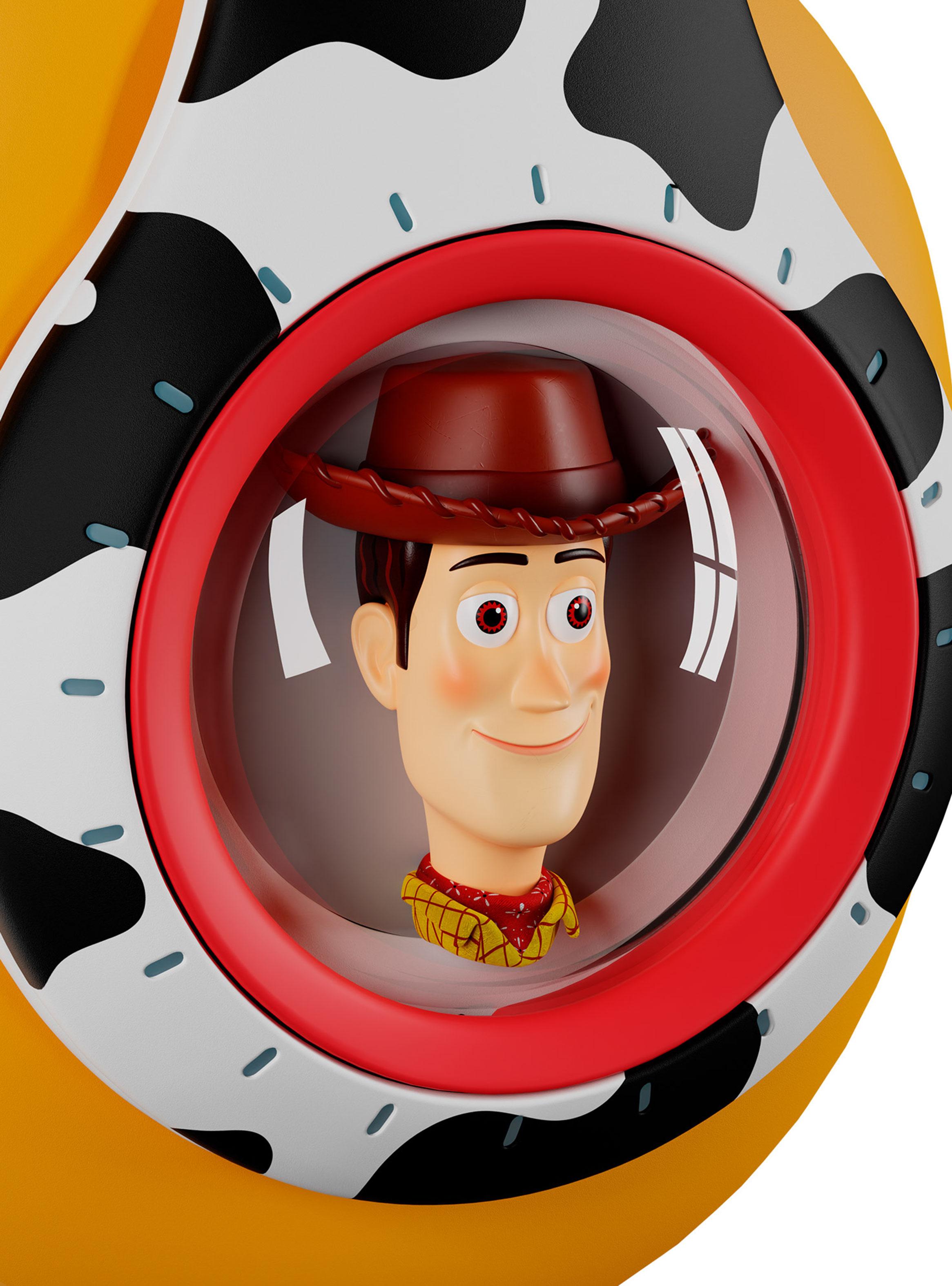 Audífonos Bluetooth On-ear Xtrem Toy Story Woody-2